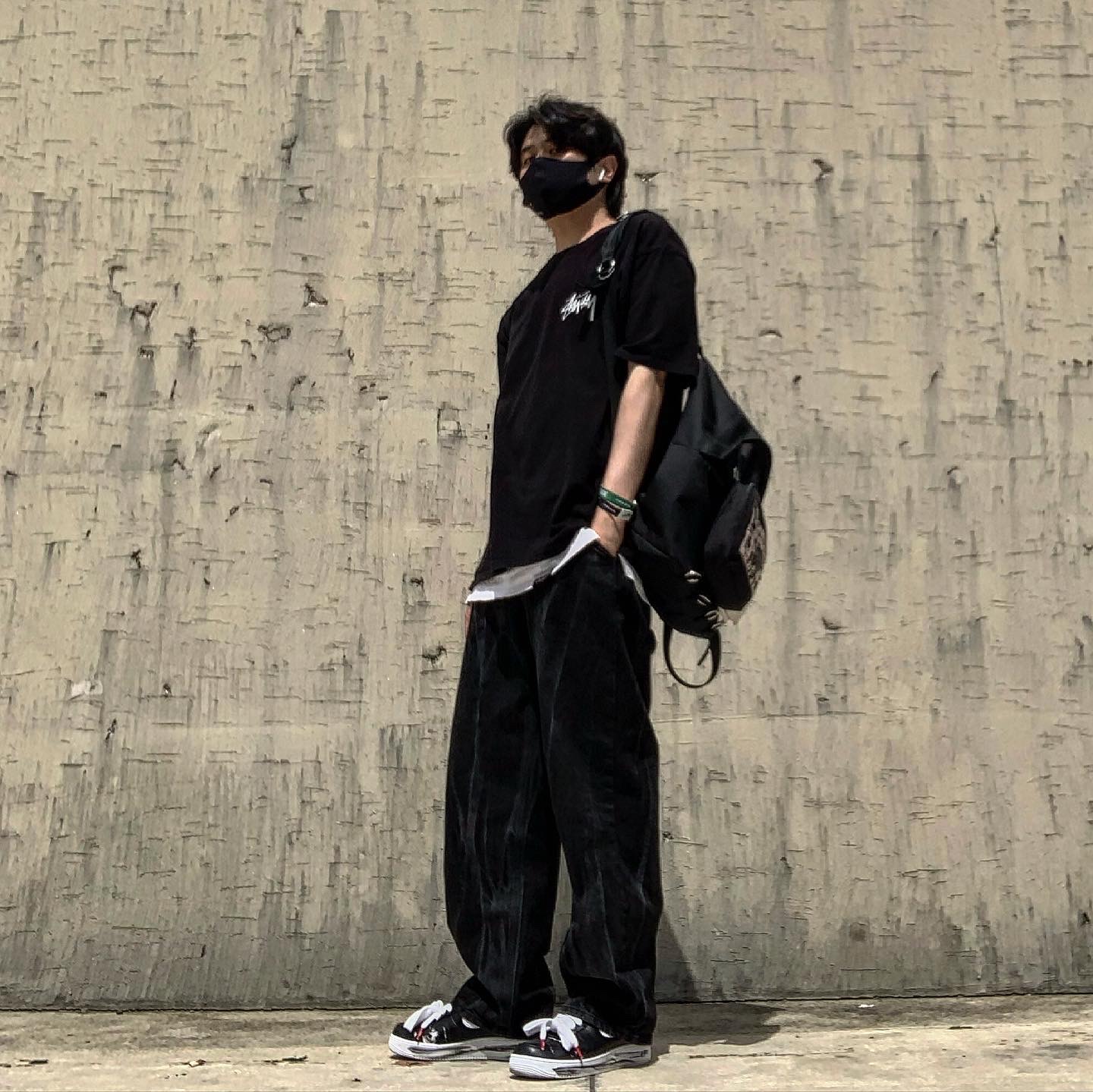 Nike x Peaceminusone Air Force 1 Low Para-Noise 착용 스타일