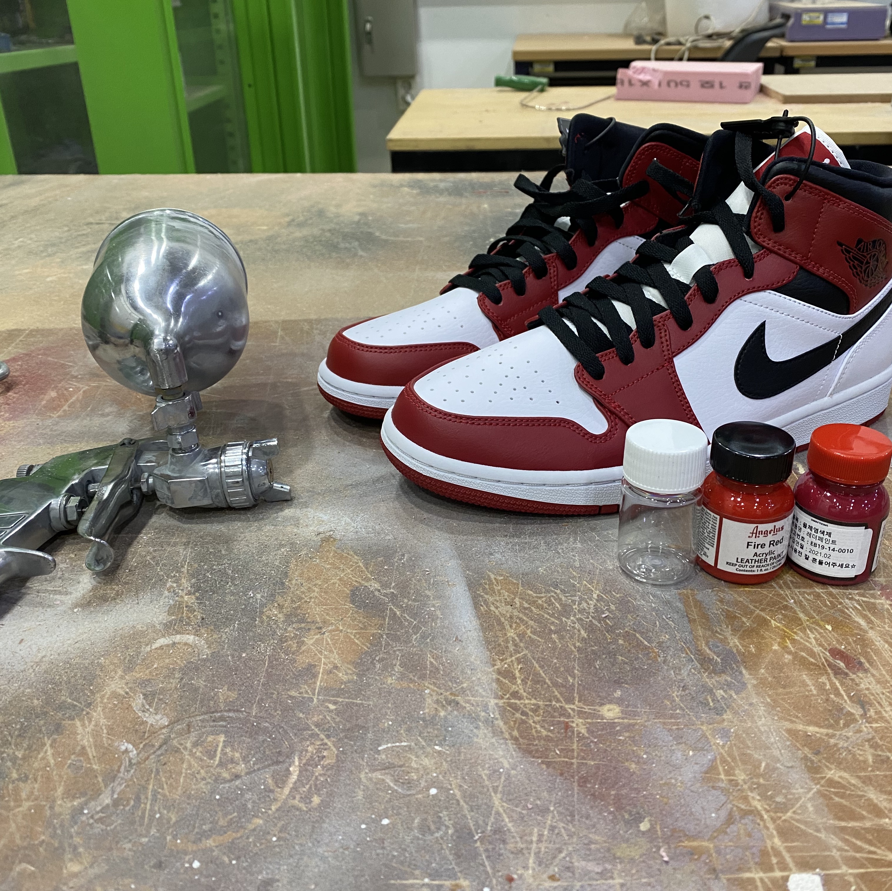 Jordan 1 Mid Chicago 2020 착용 스타일