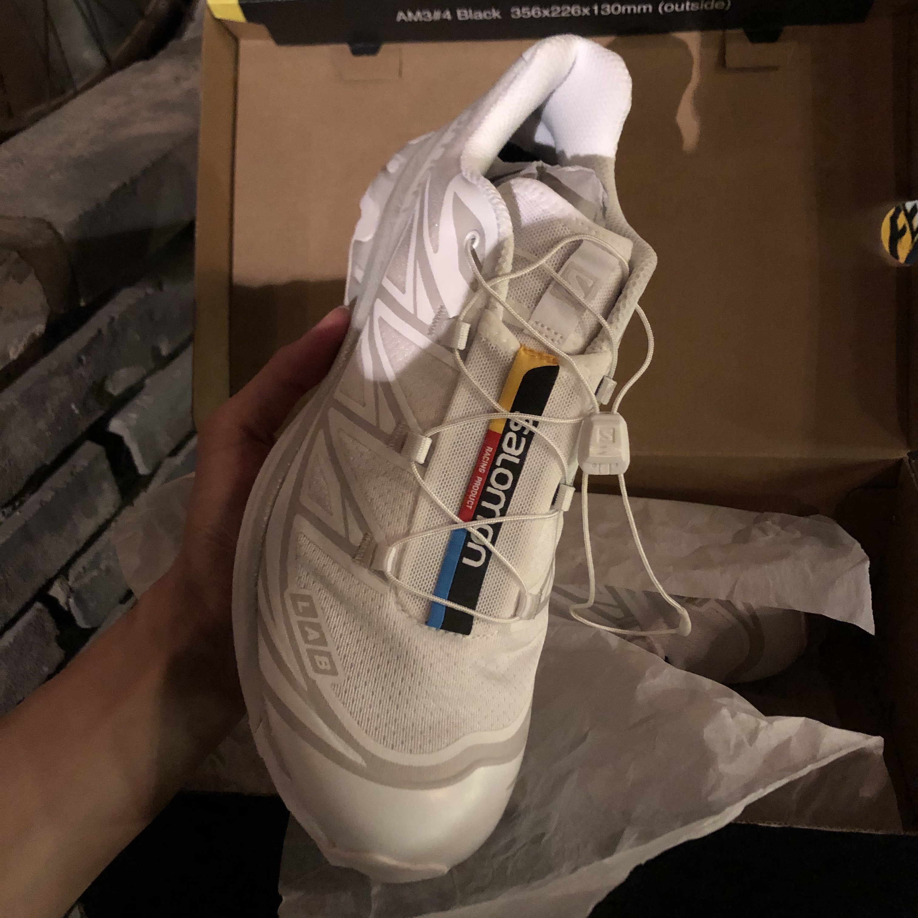 Salomon XT-6 ADV White 착용 스타일 - 1