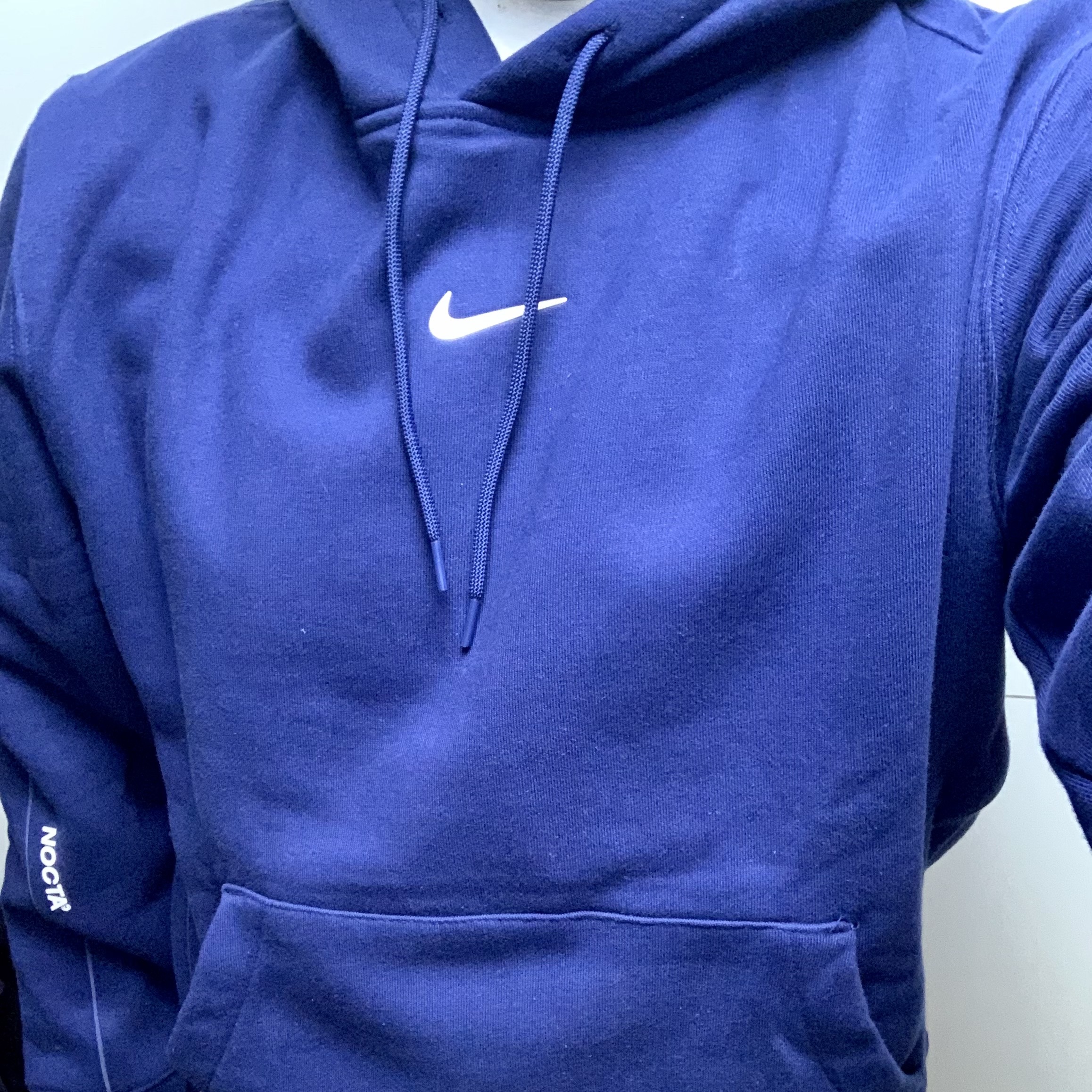 Nike x Drake Nocta Cardinal Stock Essential Hoodie Grey - Asia 착용 스타일 - 4