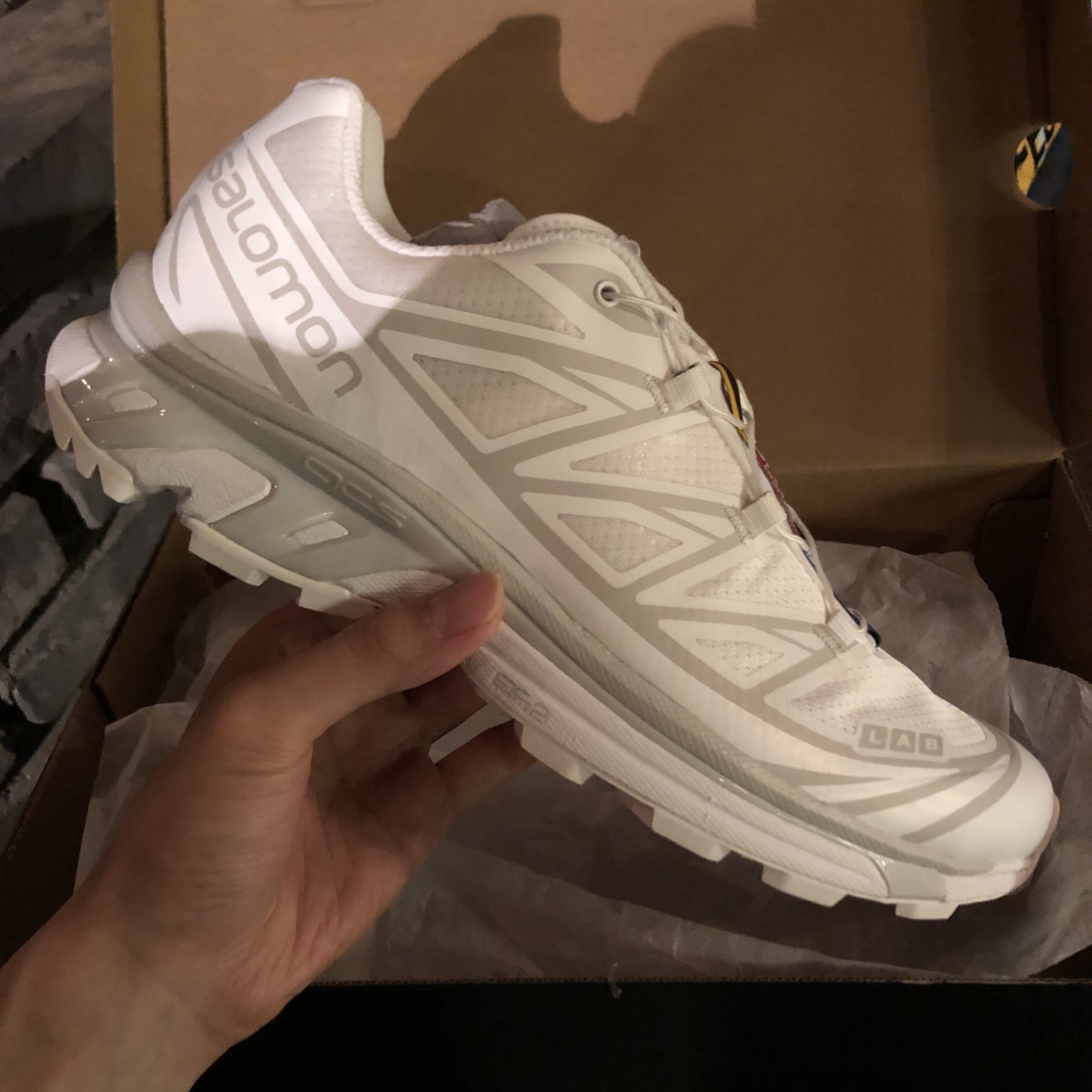 Salomon XT-6 ADV White 착용 스타일 - 2