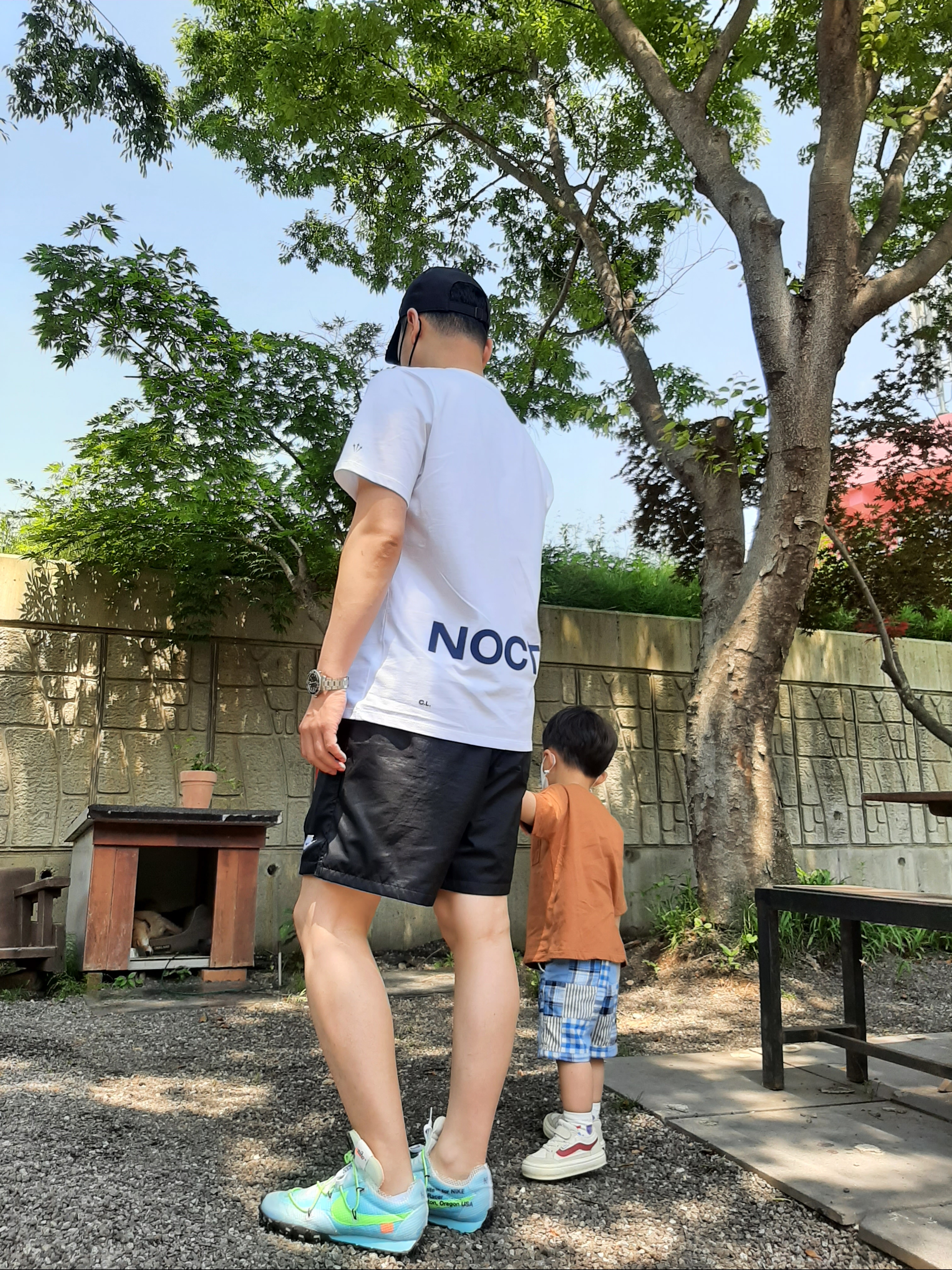 Nike x Drake Nocta Cardinal Stock Essential T-Shirt White - Asia, Nike x Drake Nocta NRG AU L91 Cap 착용 스타일