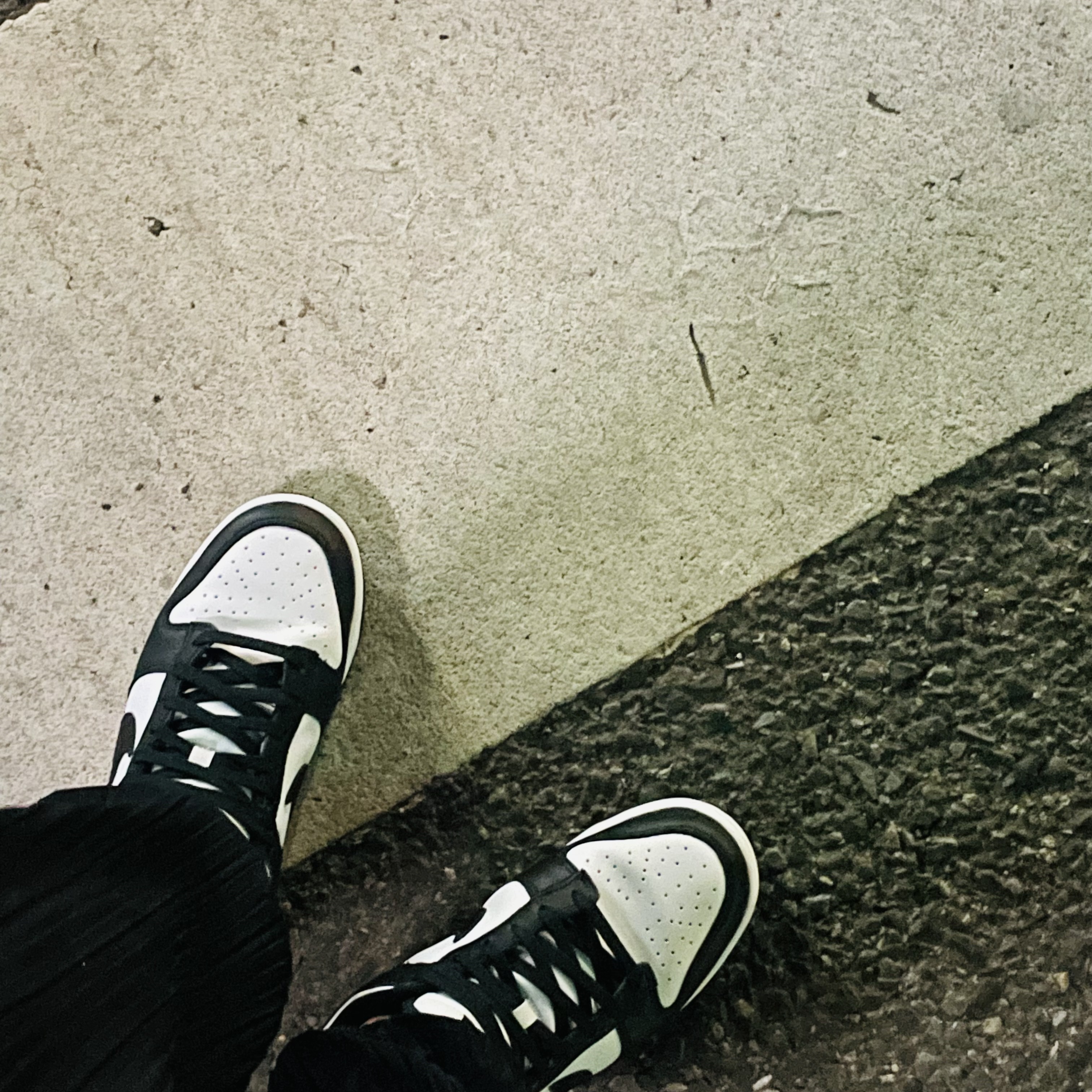 Nike Dunk Low Retro Black 착용 스타일