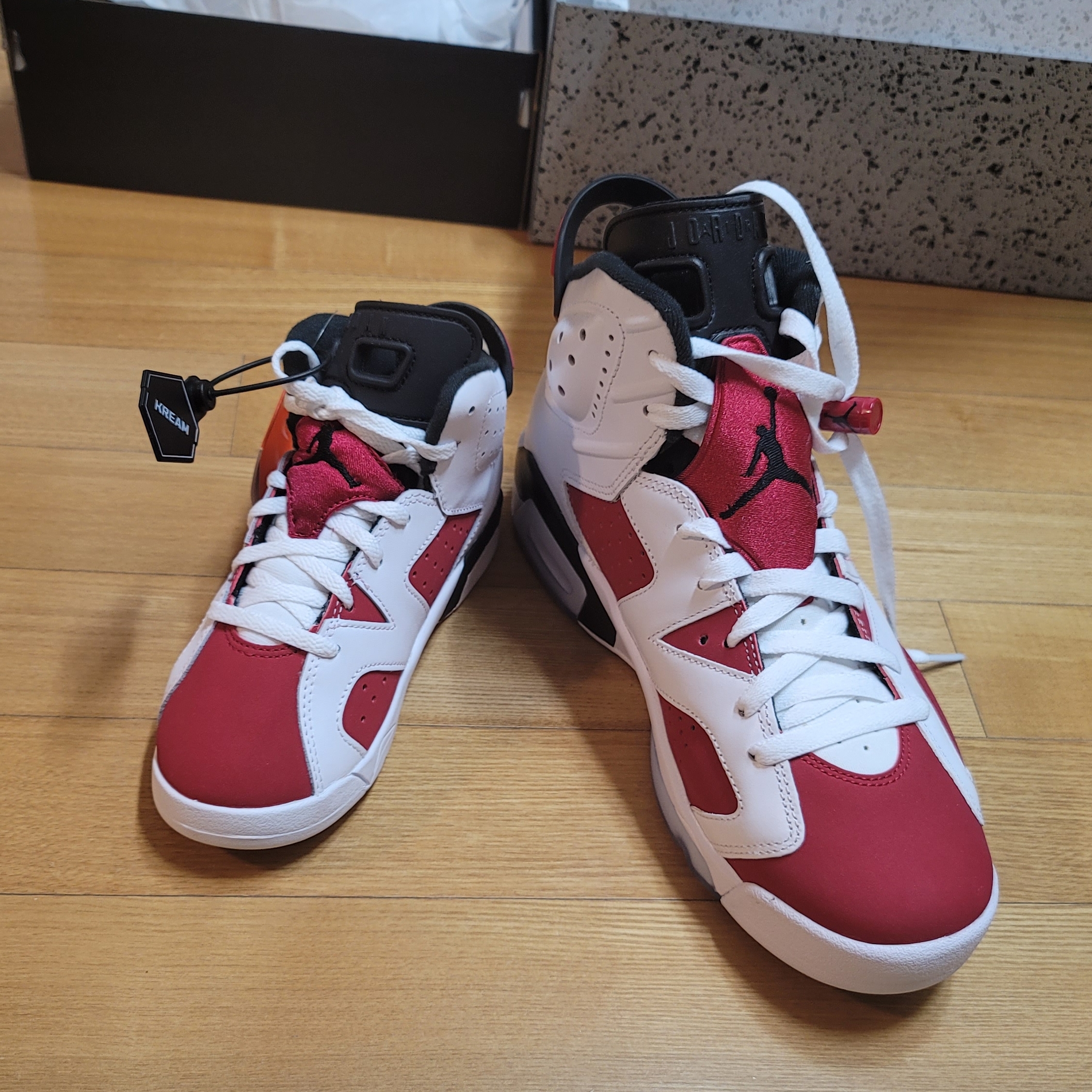 Jordan 6 Retro Carmine 2021, (PS) Jordan 6 Retro Carmine 2021 착용 스타일