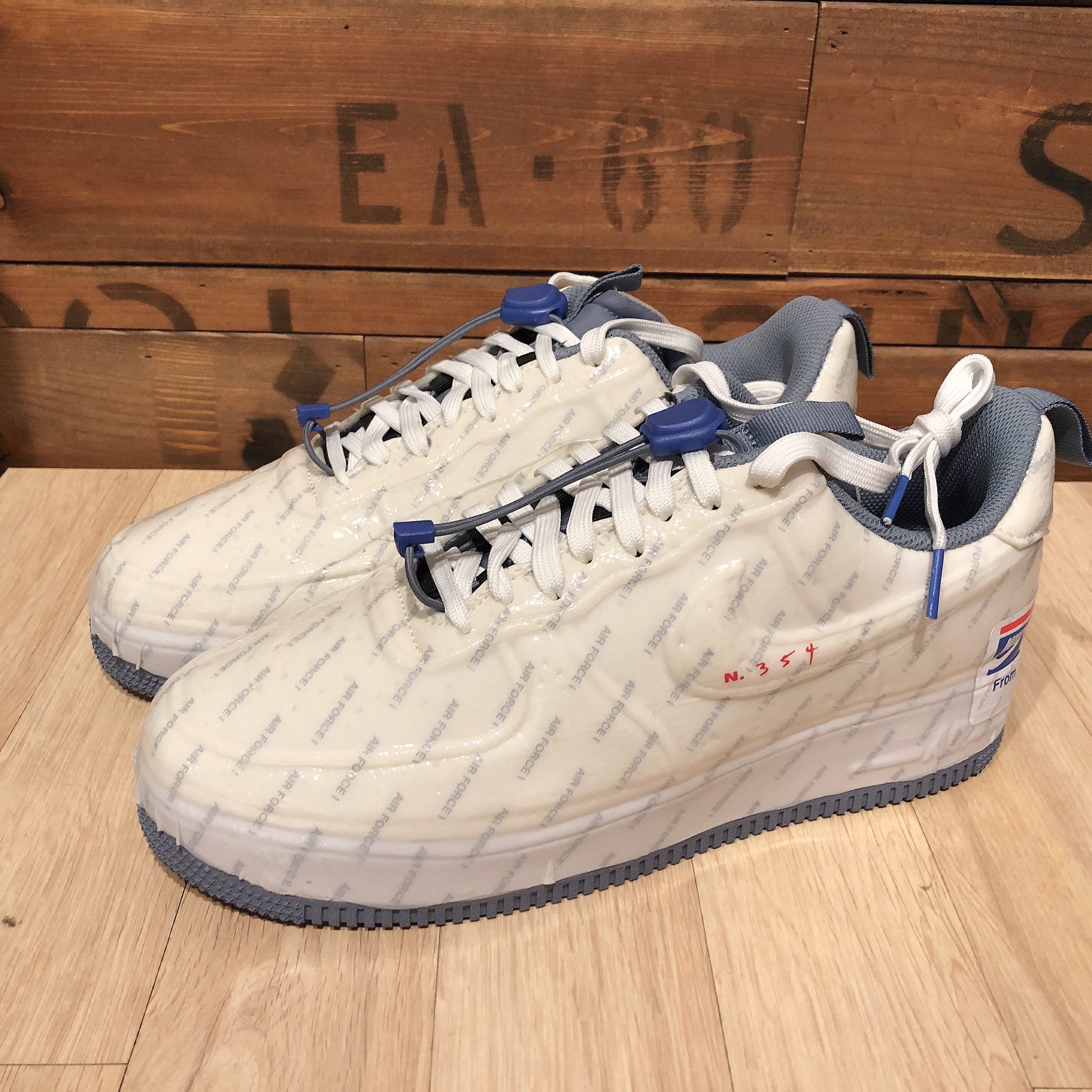 Nike Air Force 1 Low Experimental Postal Ghost 착용 스타일 - 4