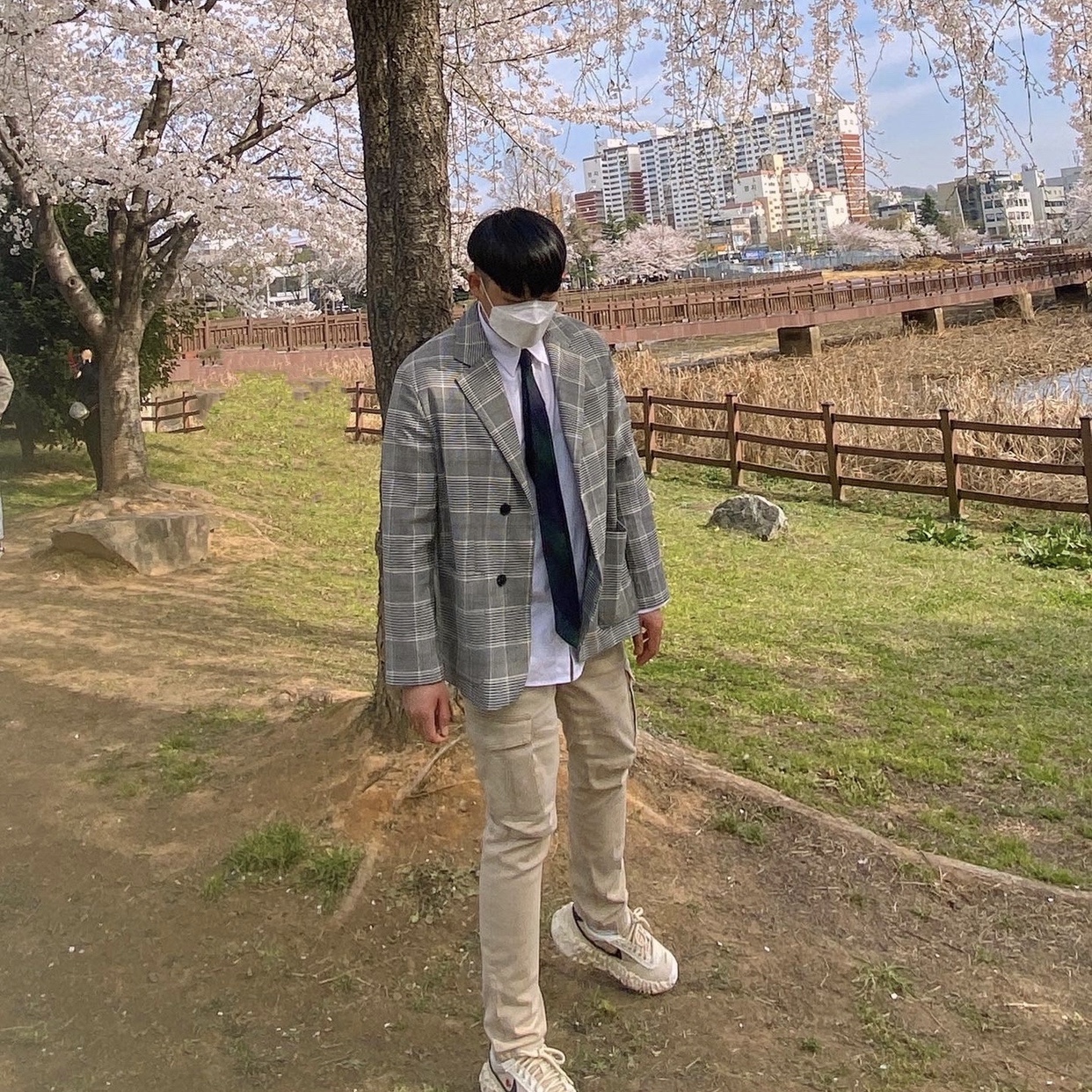 Nike x Undercover Overbreak SP Overcast 착용 스타일