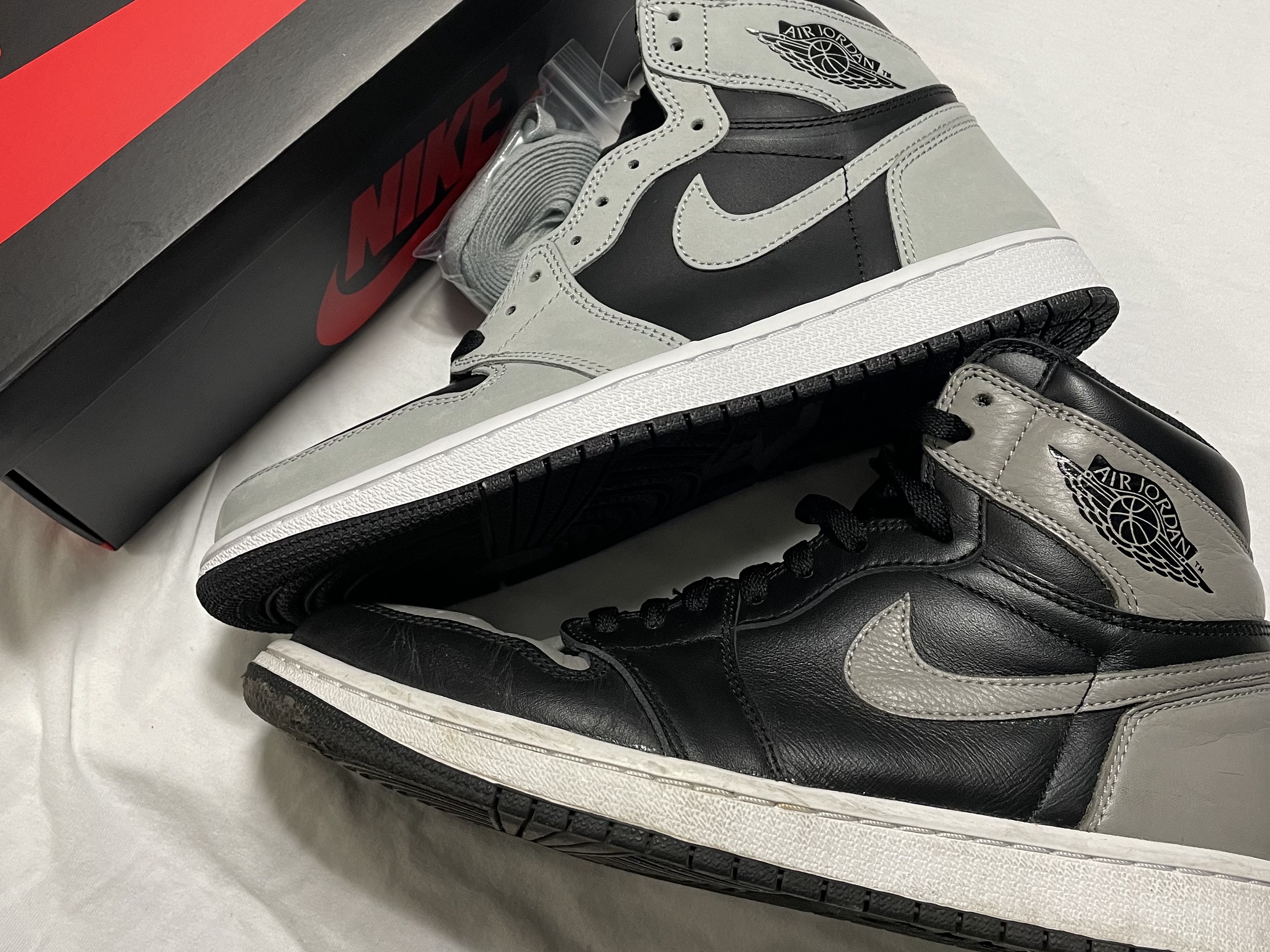 Jordan 1 Retro High OG Shadow 2.0, Jordan 1 Retro High OG Shadow 2018 착용 스타일