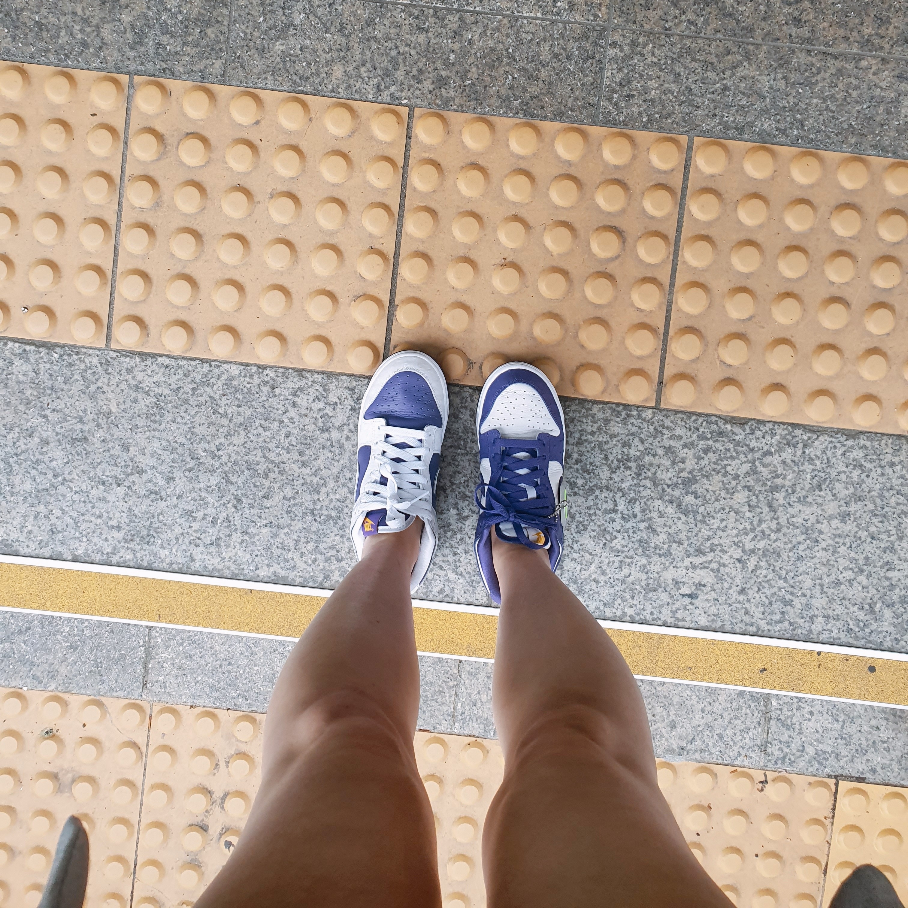 (W) Nike Dunk Low SE Flip 착용 스타일