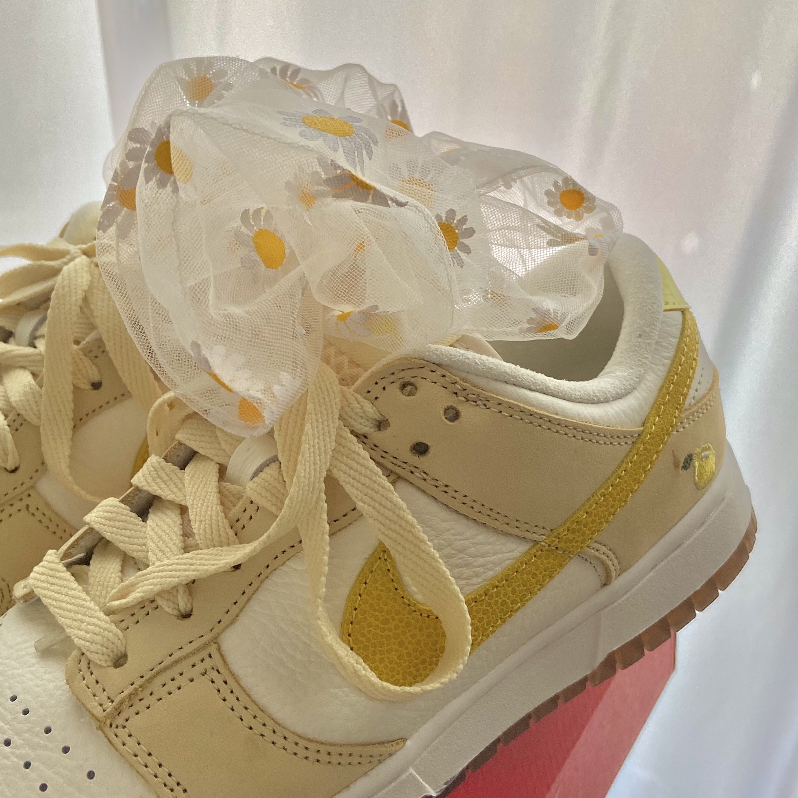 (W) Nike Dunk Low Lemon Drop 착용 스타일