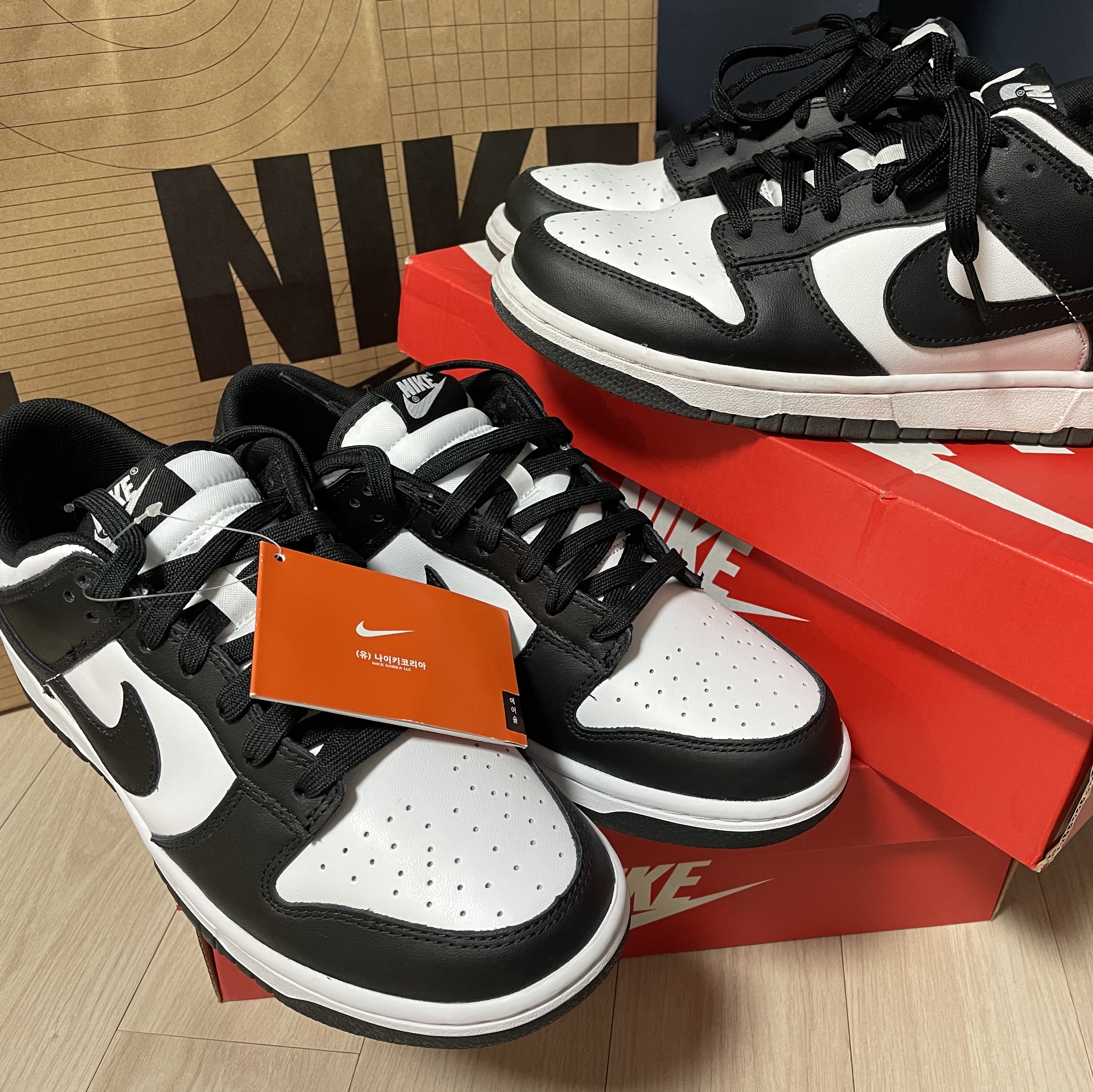 Nike Dunk Low Retro Black 착용 스타일