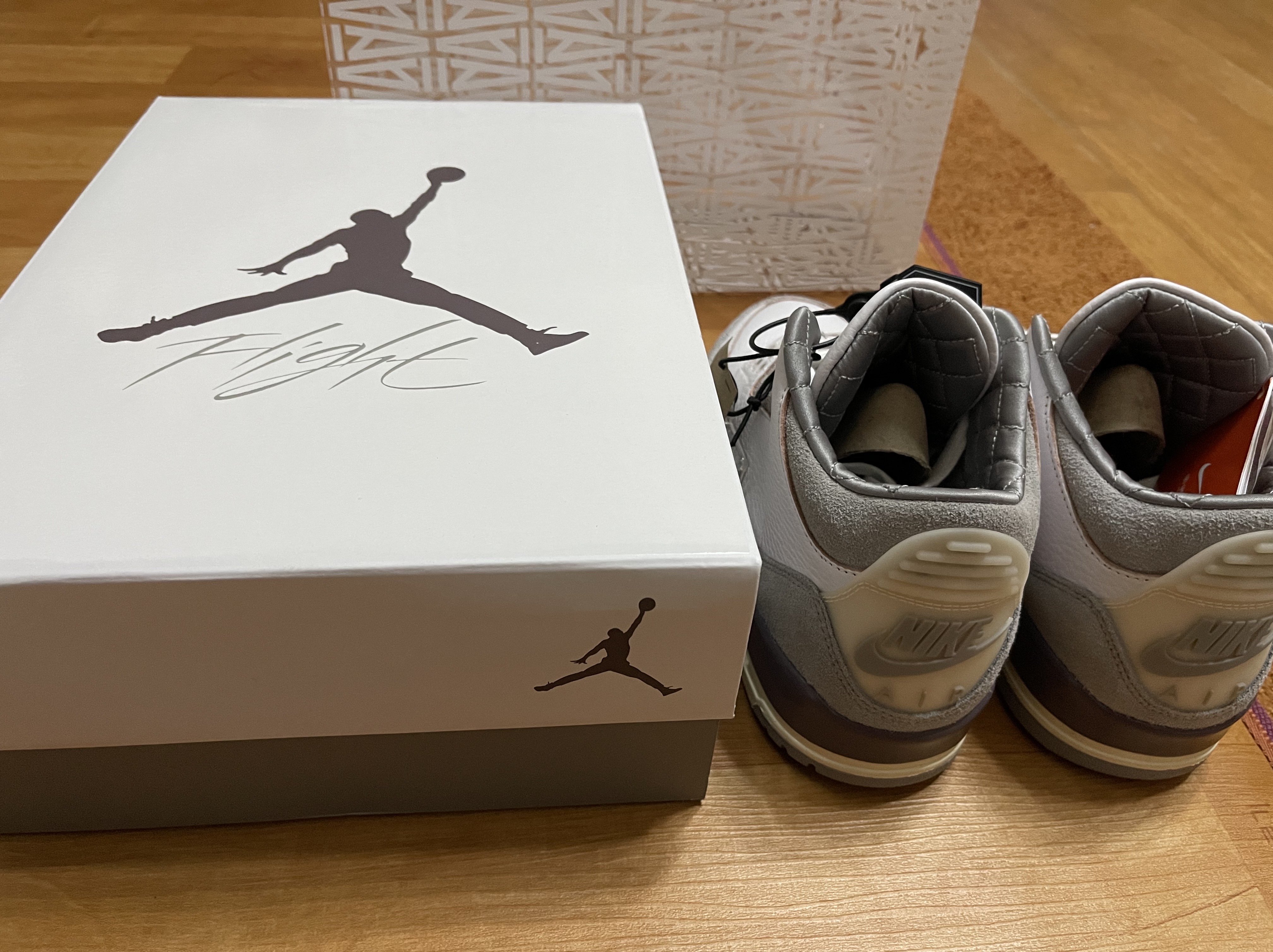 (W) Jordan 3 x A Ma Maniere Retro SP 착용 스타일 - 2