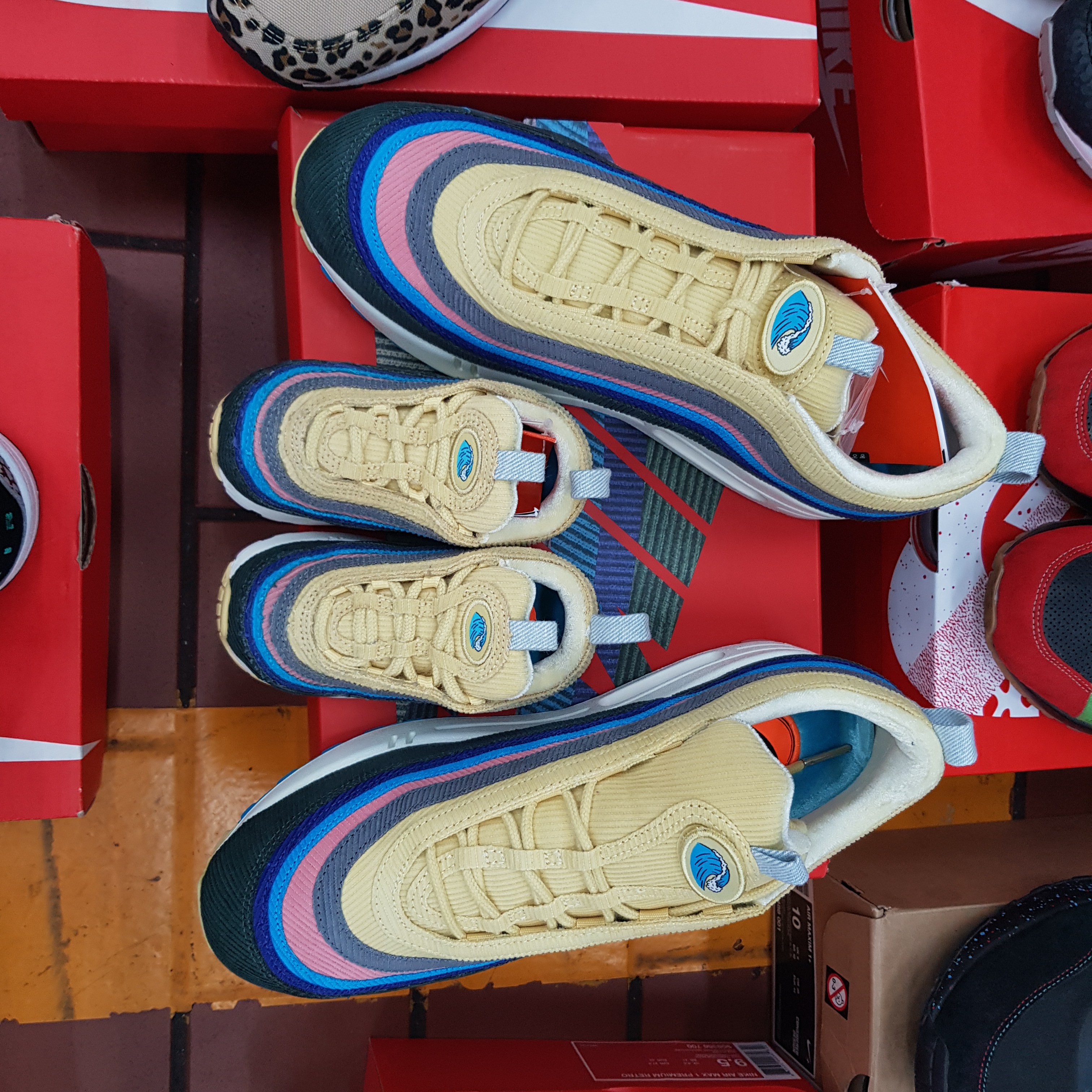 Nike x Sean Wotherspoon Air Max 1/97 착용 스타일