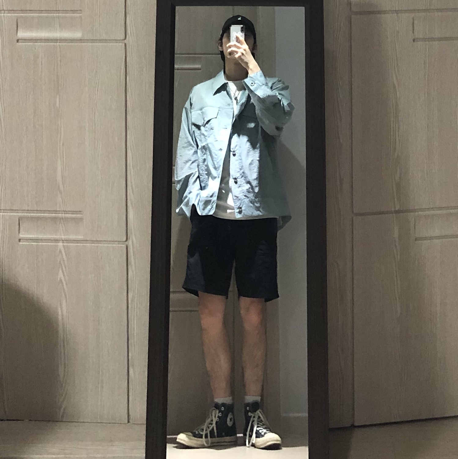 Converse Chuck 70 Hi Black 착용 스타일