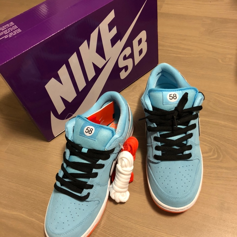 Nike SB Dunk Low Pro Blue Chill 착용 스타일
