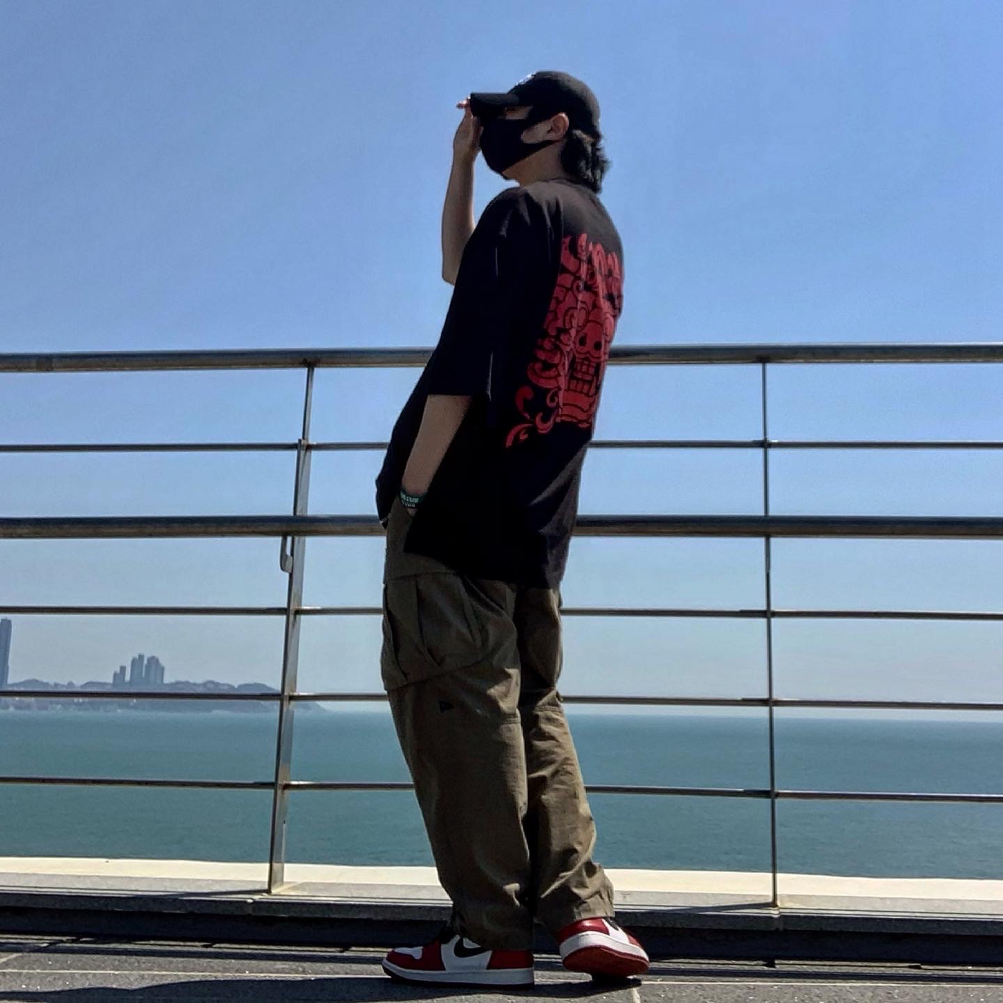 Jordan 1 Retro High OG Chicago 2015 착용 스타일 - 2