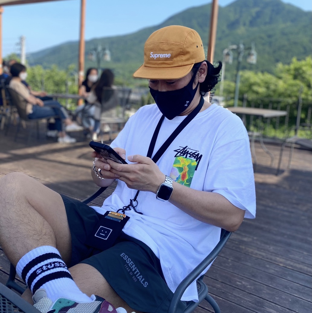 Essentials Volley Shorts Black - 20FW, Nike x Sacai VaporWaffle String & Black Villain Red 착용 스타일