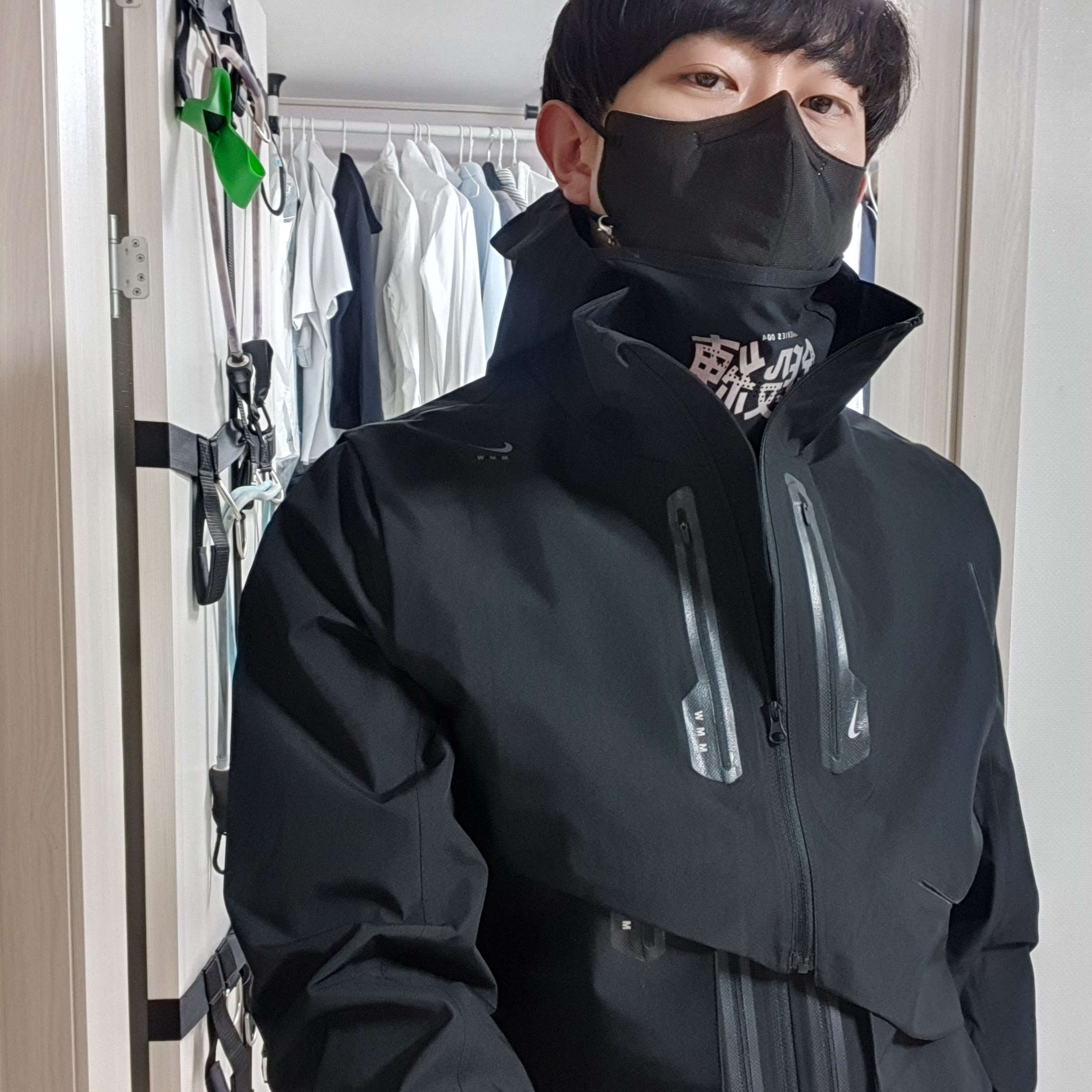 Nike x Matthew M Williams NRG Jacket Black 착용 스타일 - 3