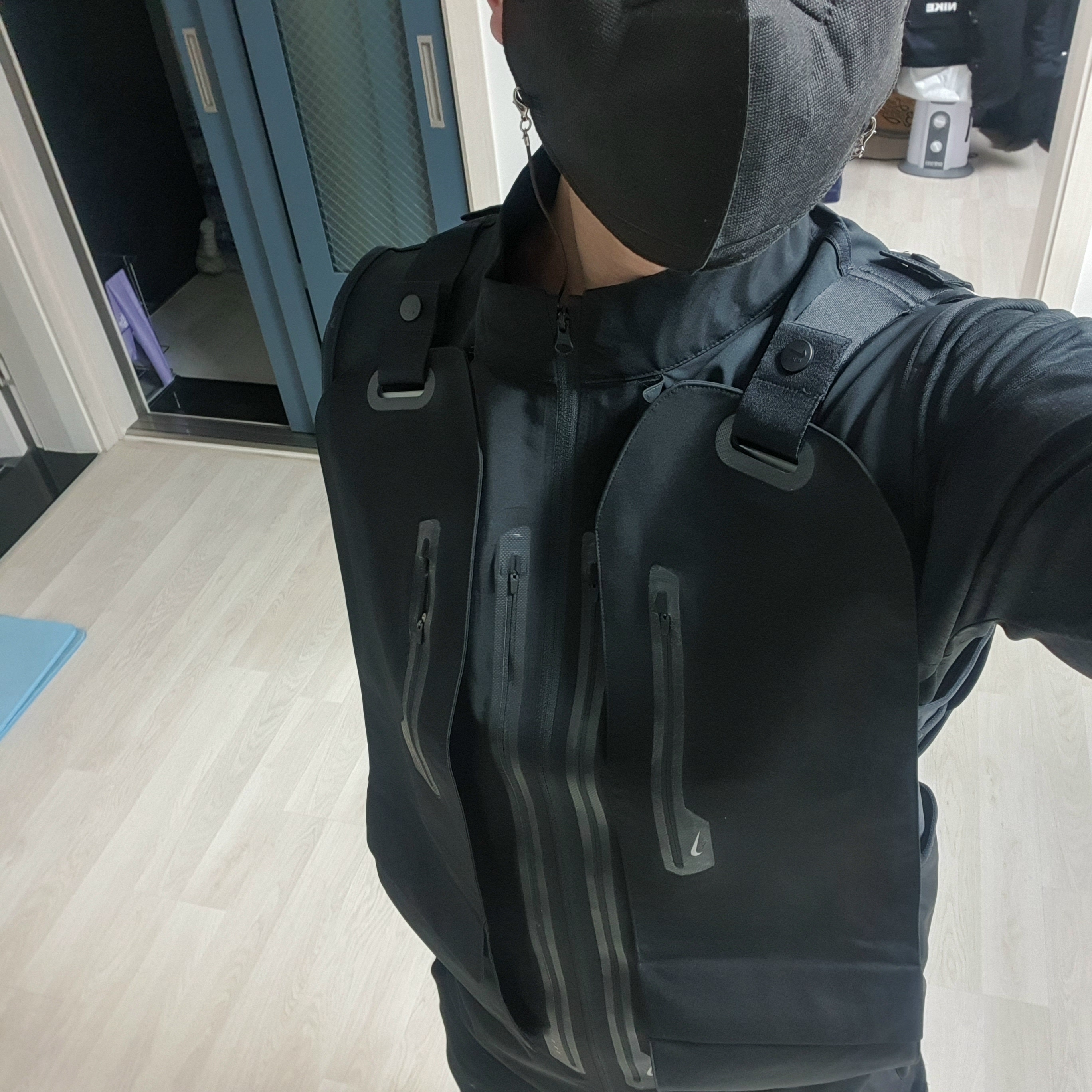 Nike x Matthew M Williams NRG Jacket Black 착용 스타일 - 1