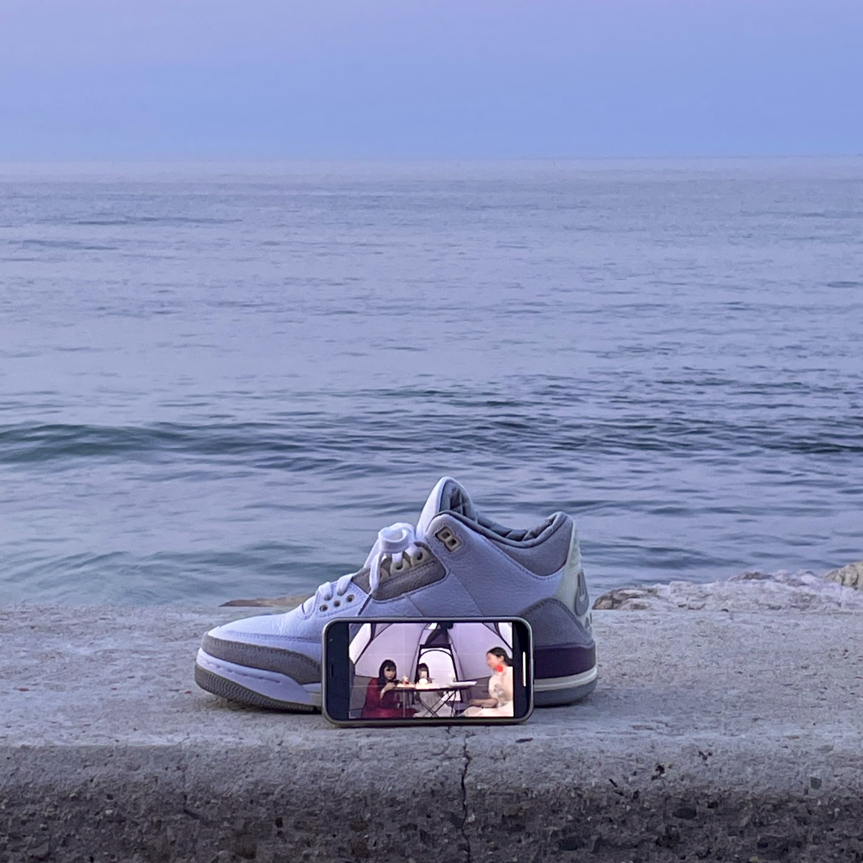 (W) Jordan 3 x A Ma Maniere Retro SP 착용 스타일