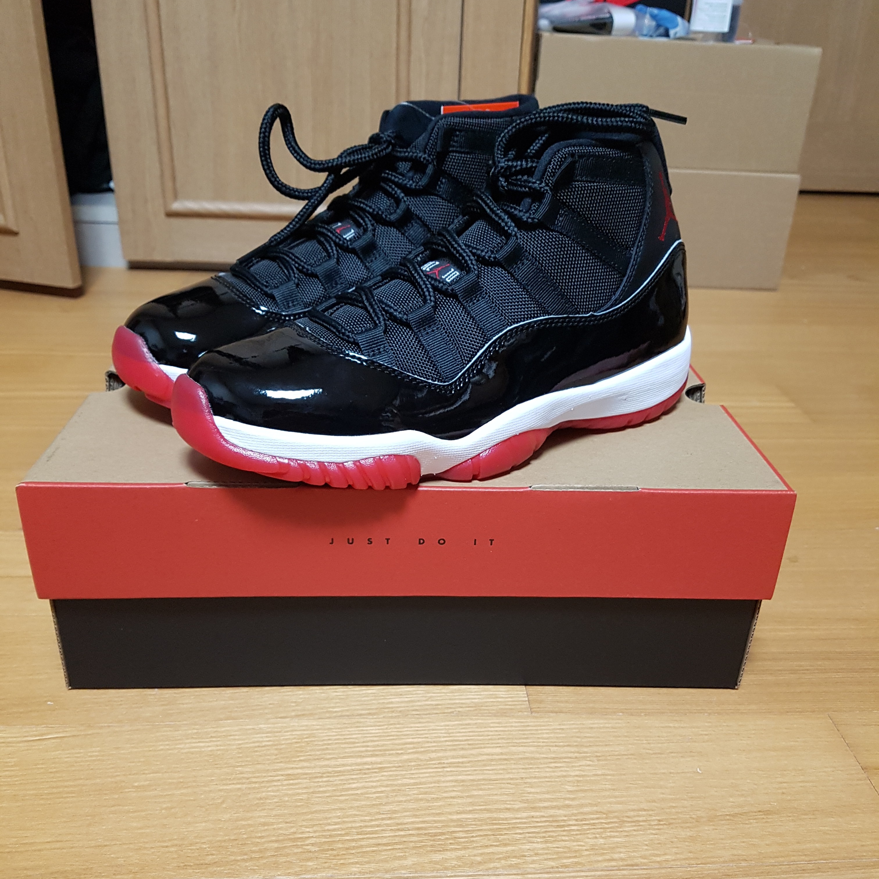 Jordan 11 Retro Bred 2019 착용 스타일 - 1