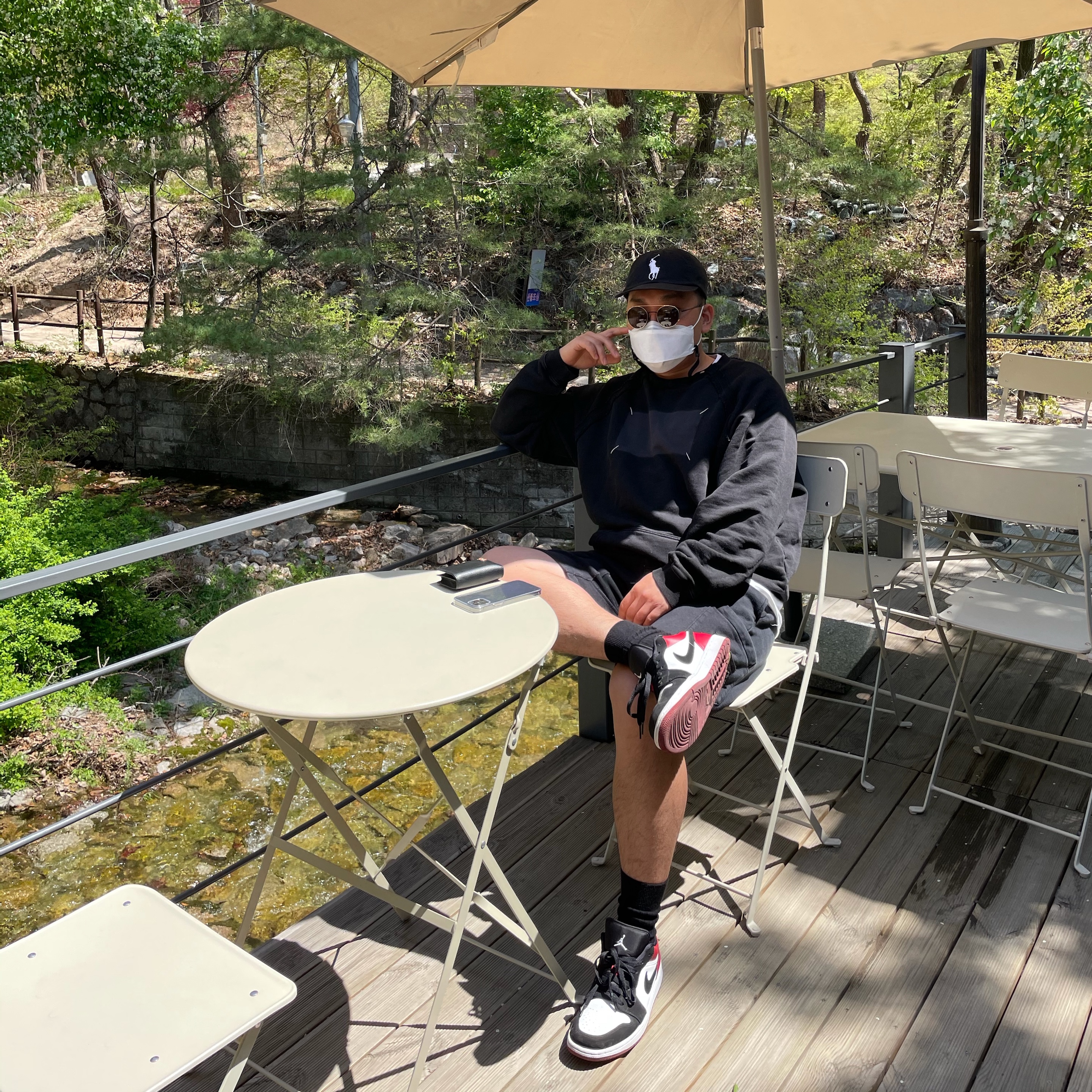 Jordan 1 Low Black Toe 착용 스타일