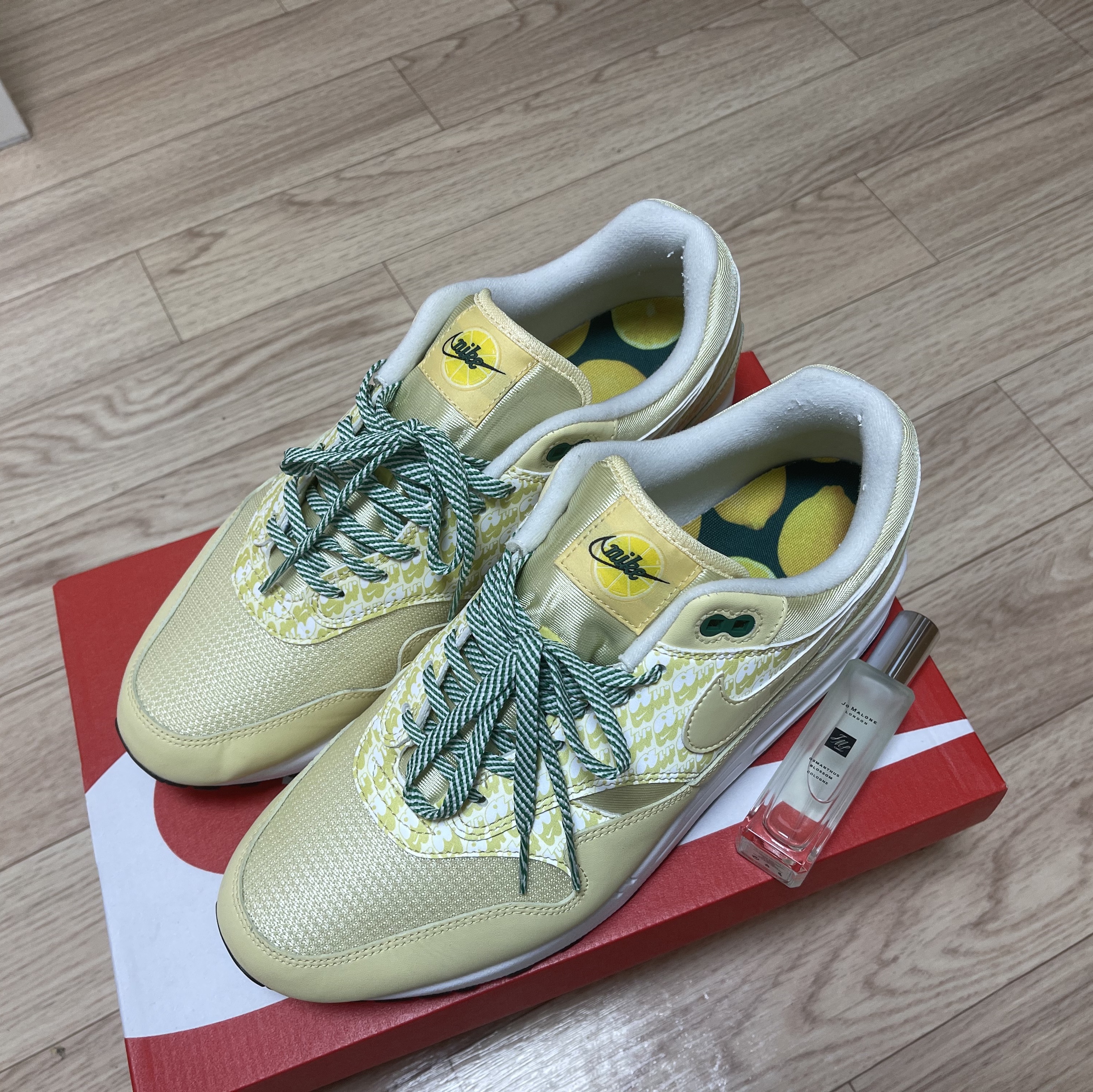 Nike Air Max 1 Lemonade 2020 착용 스타일 - 2