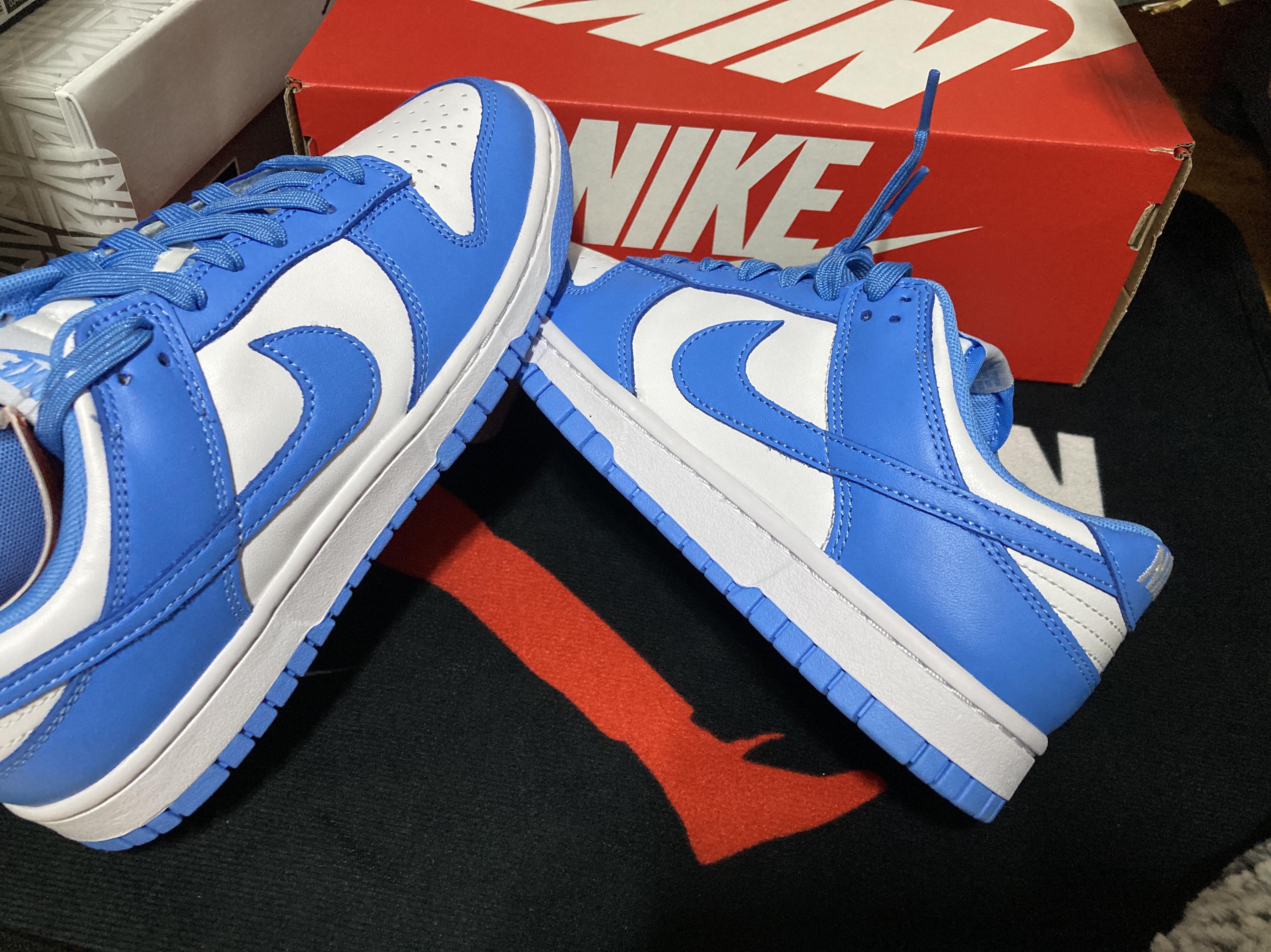 Nike Dunk Low Retro University Blue 착용 스타일