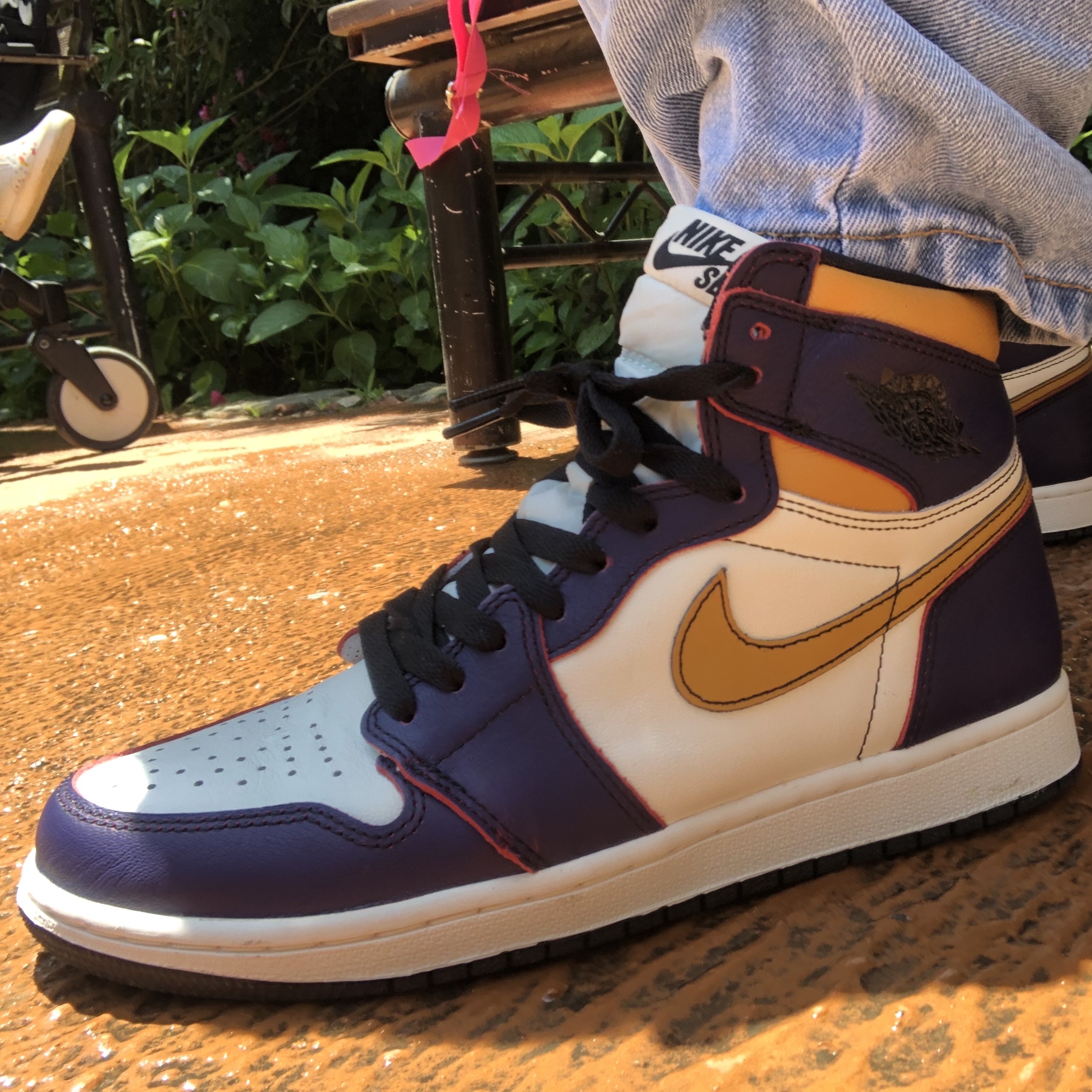 Jordan 1 Retro High OG Defiant SB LA to Chicago 착용 스타일