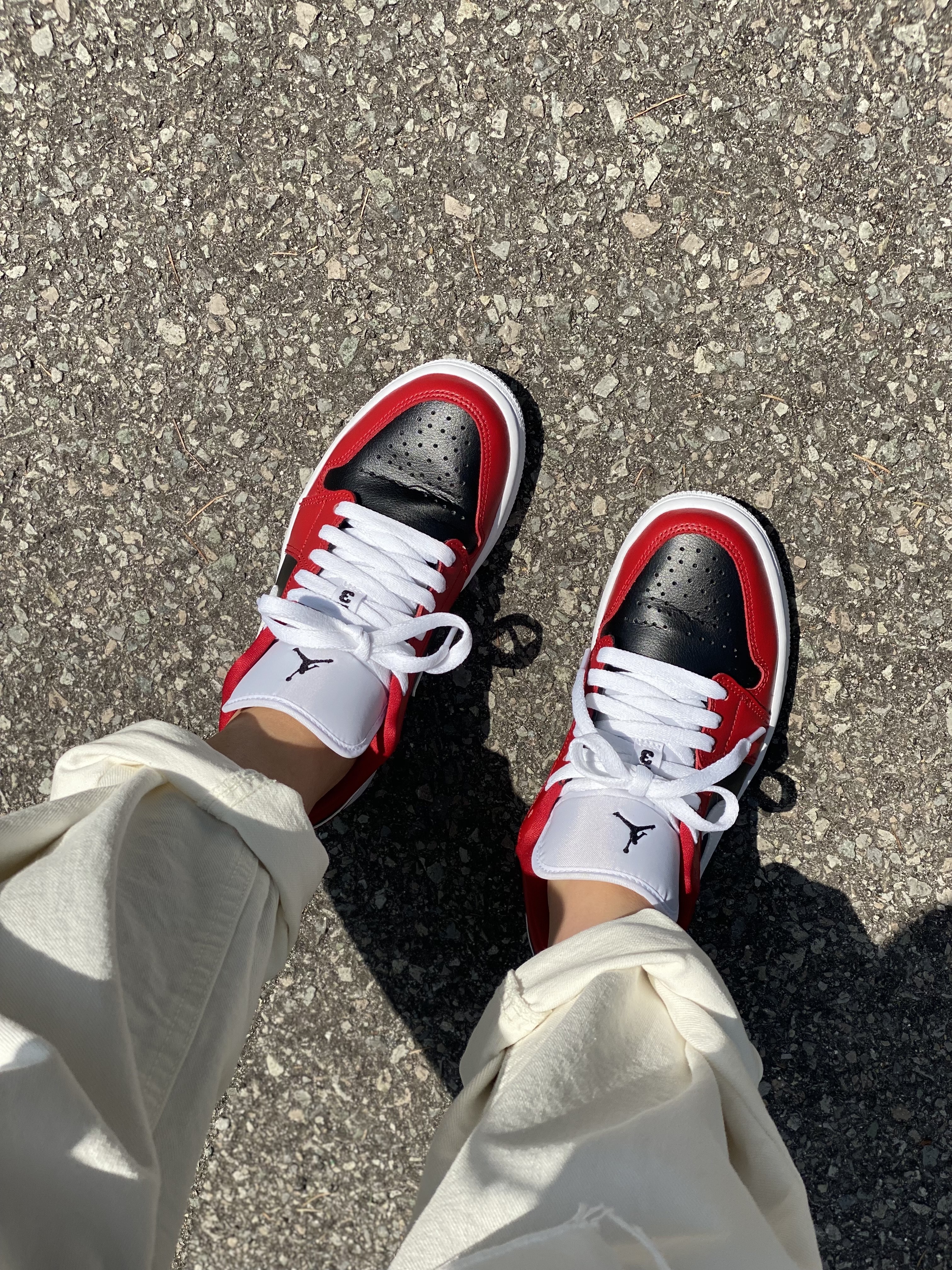 (W) Jordan 1 Low Chicago Flip 착용 스타일