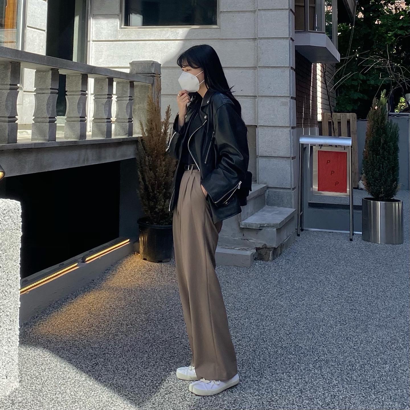 Maison Margiela Tabi Low White 착용 스타일 - 2
