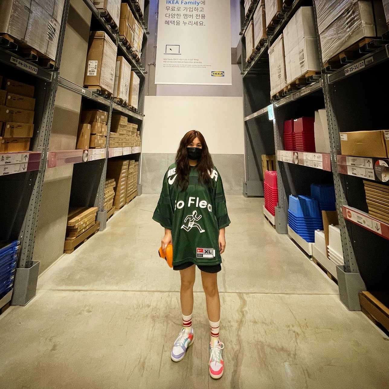 Nike x Cactus Plant Flea Market S/S Jersey Green - Asia, (W) Nike Dunk Low SE Candy 착용 스타일