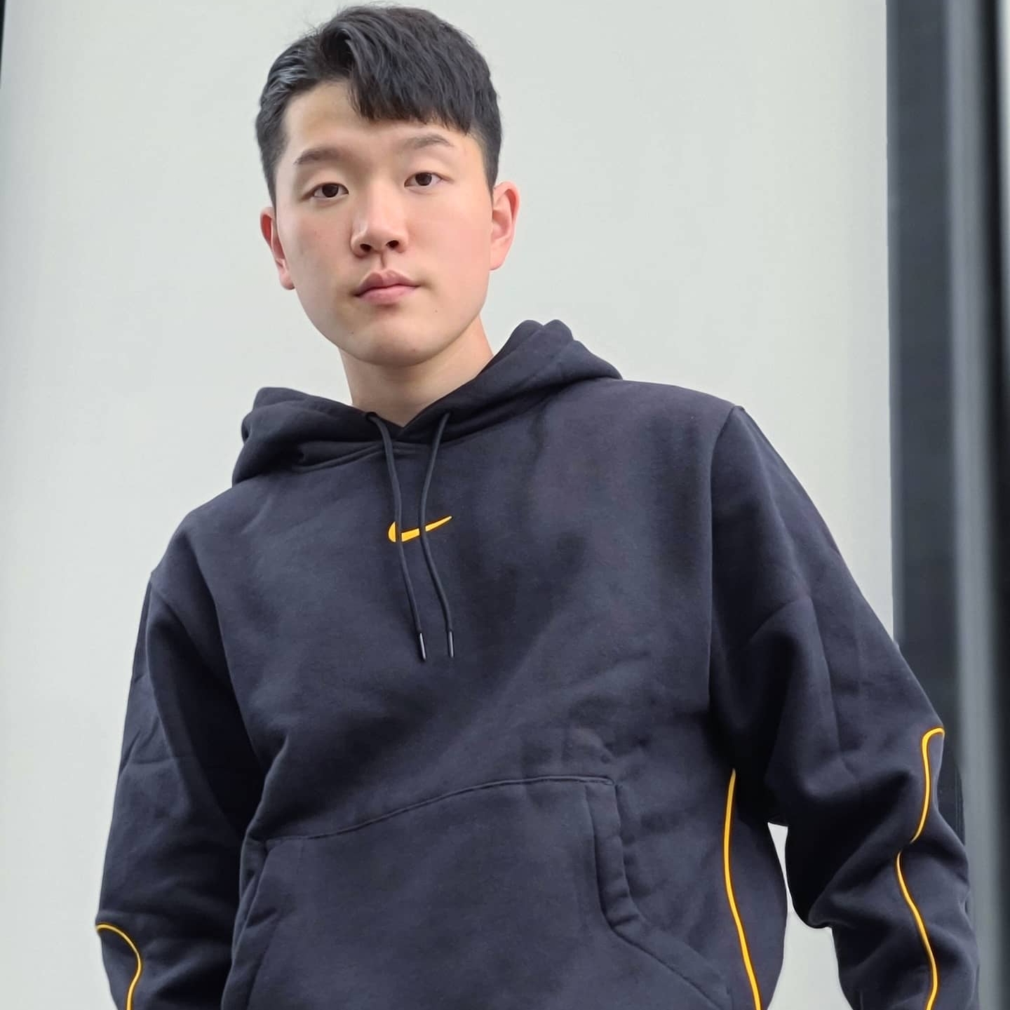 Nike x Drake Nocta Essential Hoodie Black - Asia, Nike x Drake Nocta Essential Hoodie Black - US/EU 착용 스타일 - 1