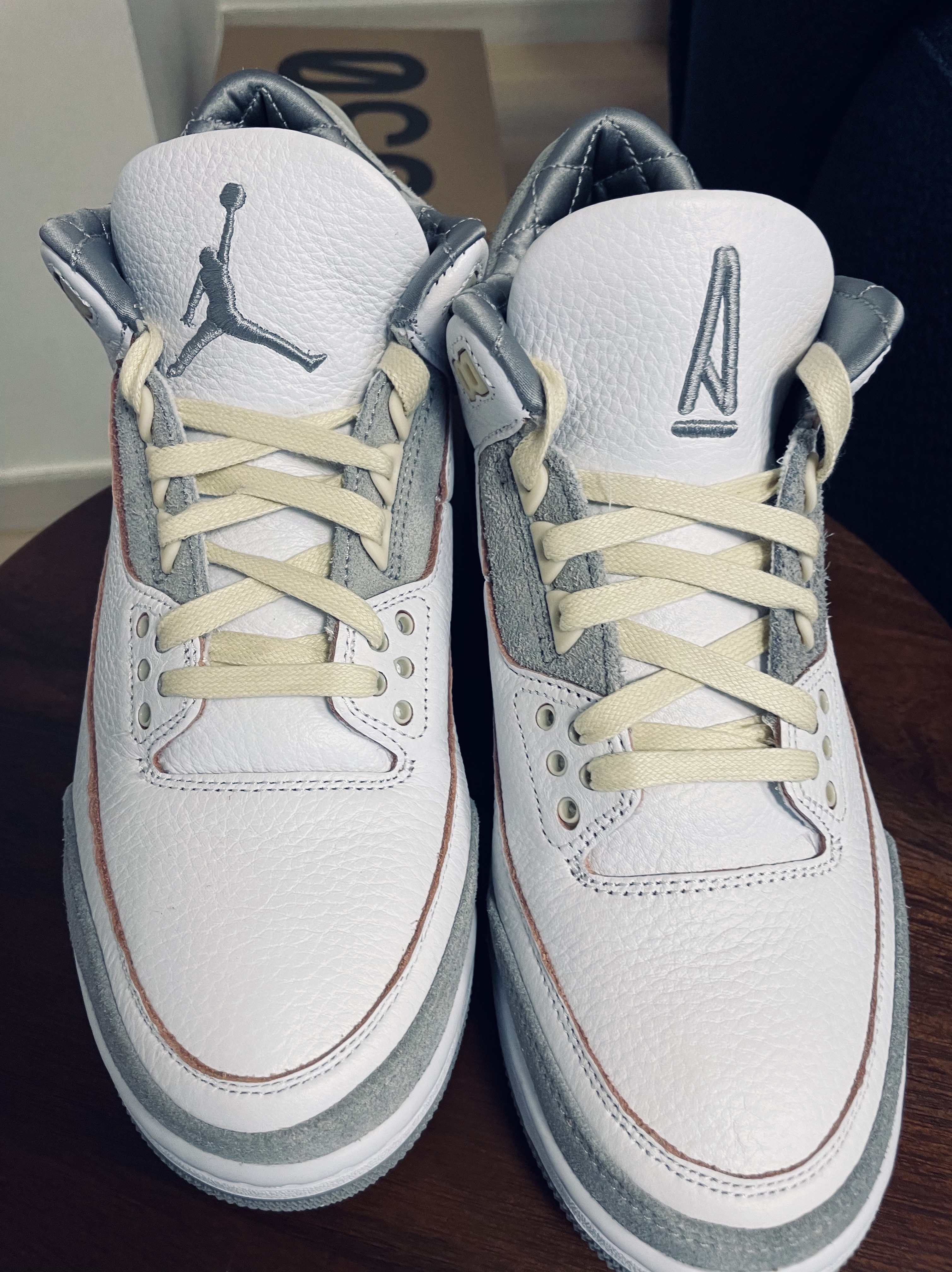 (W) Jordan 3 x A Ma Maniere Retro SP 착용 스타일 - 2