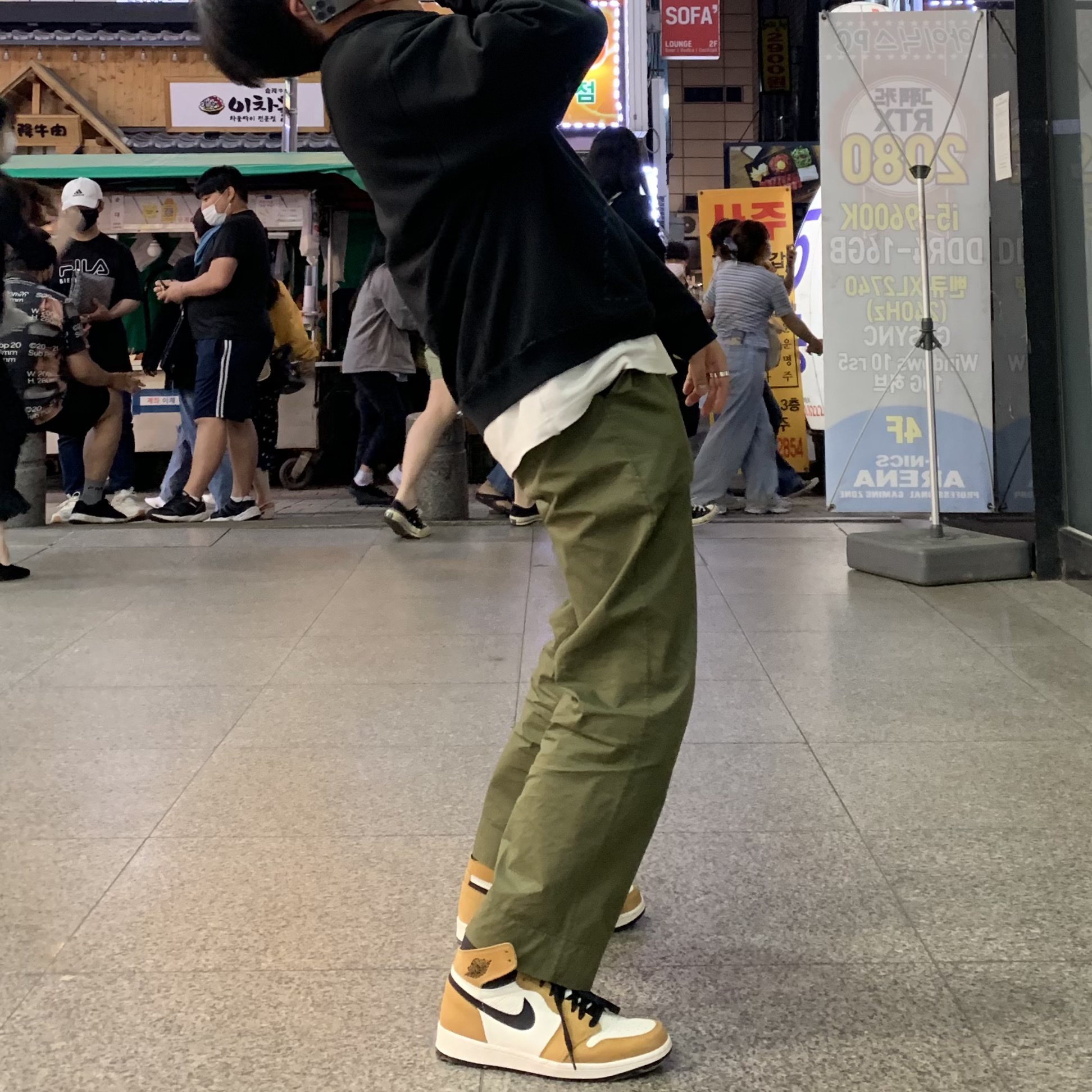 Jordan 1 Retro High Rookie of the Year 착용 스타일