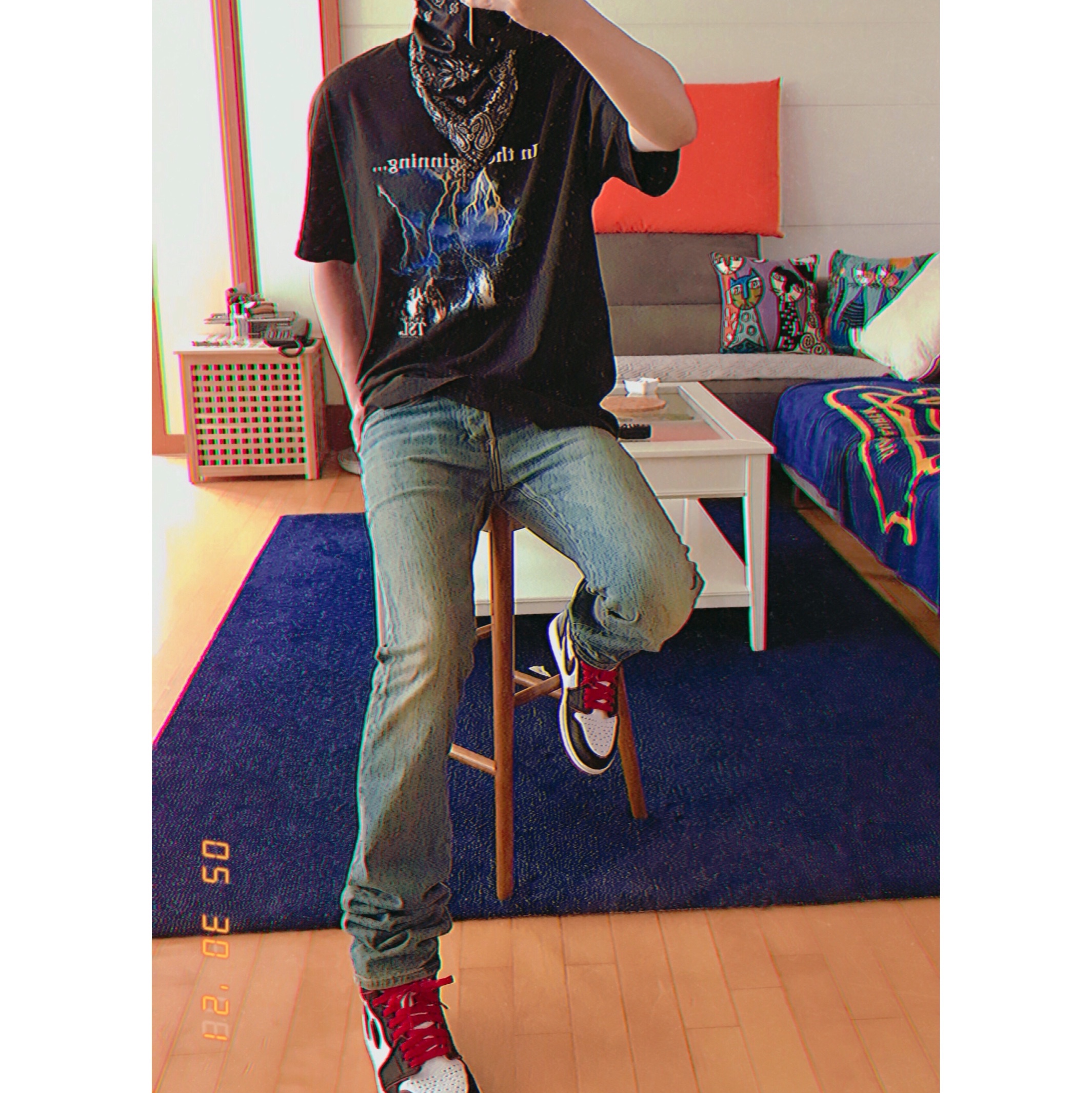 Jordan 1 Retro High OG Bloodline 착용 스타일