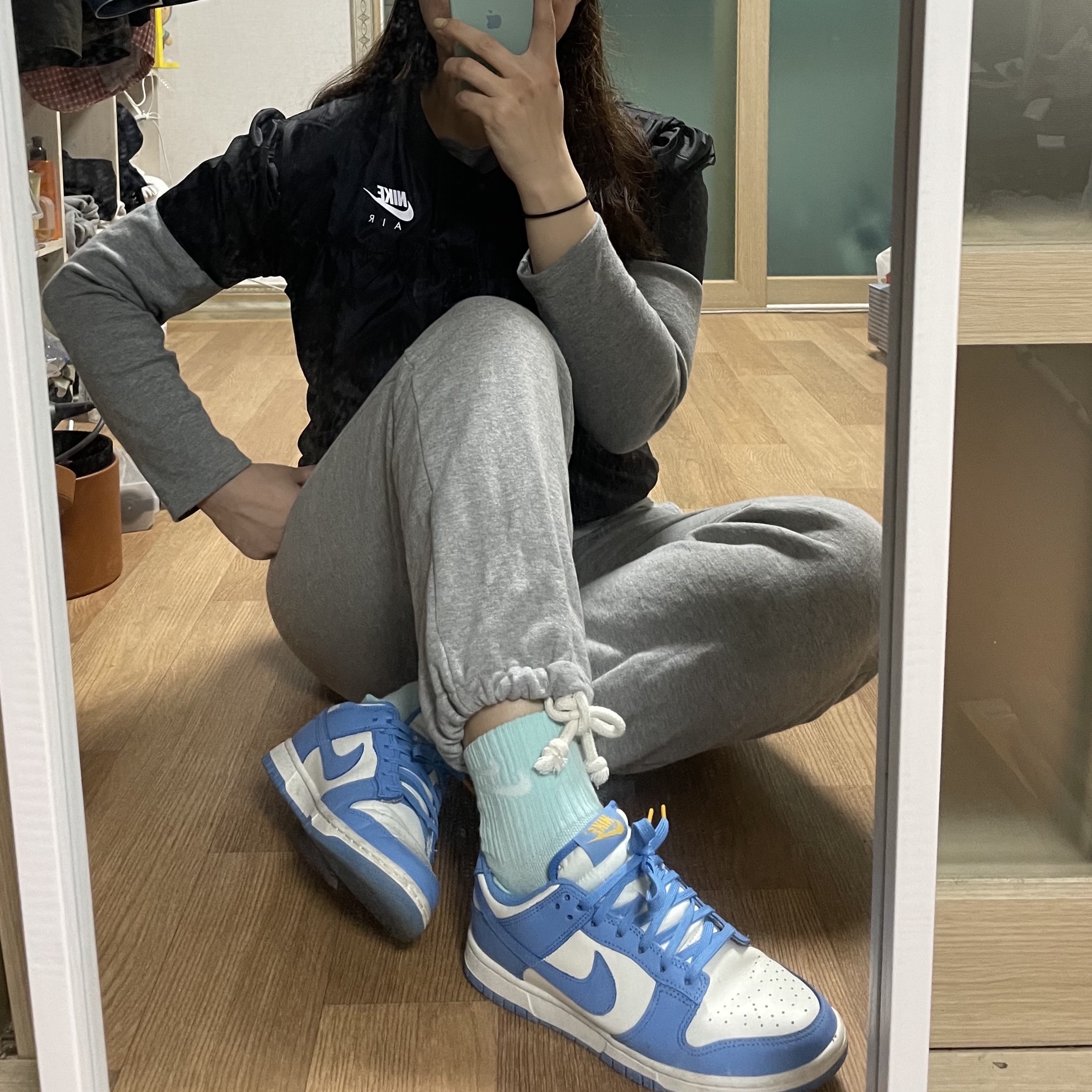 (W) Nike Dunk Low Coast 착용 스타일