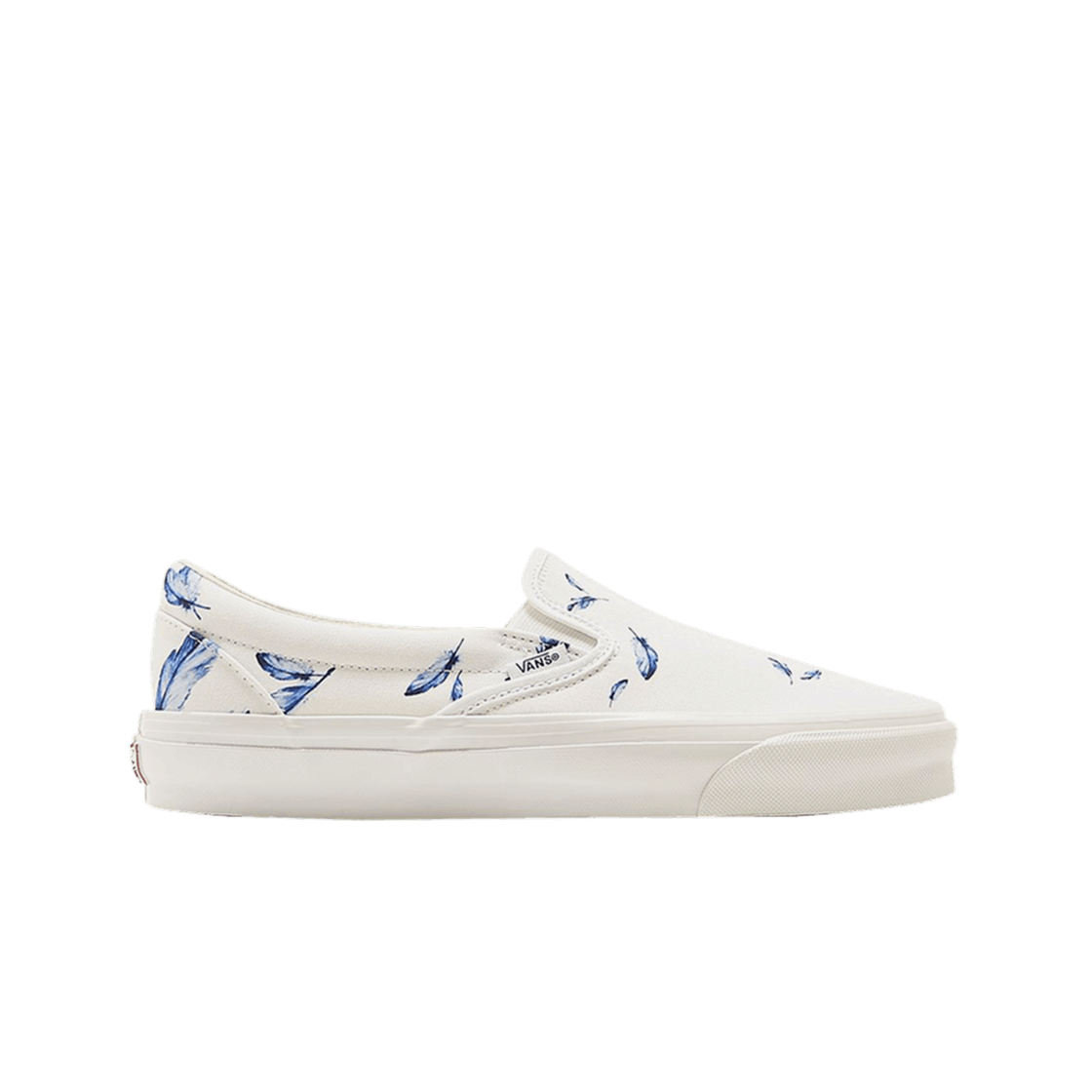VN0A45JK6BW Vans Vault x Kith 10th Anniversary OG Classic Slip-On LX Feathers