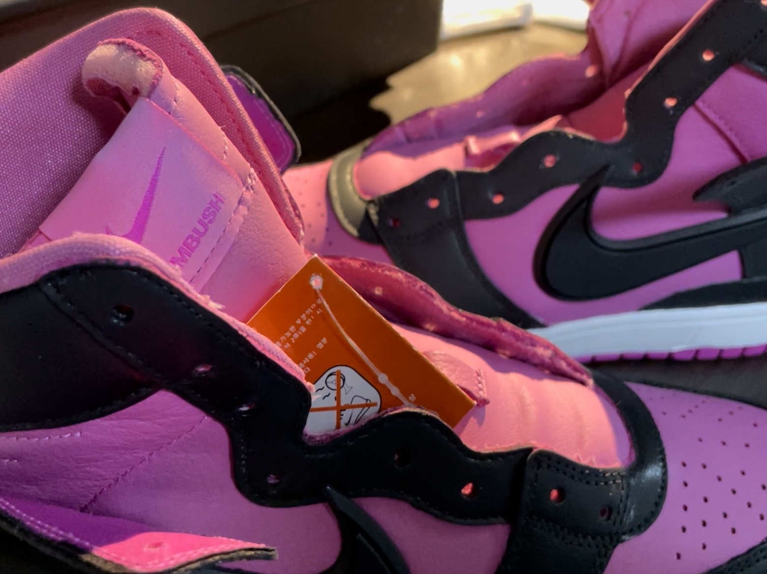 Nike x Ambush Dunk High Cosmic Fuchsia 착용 스타일