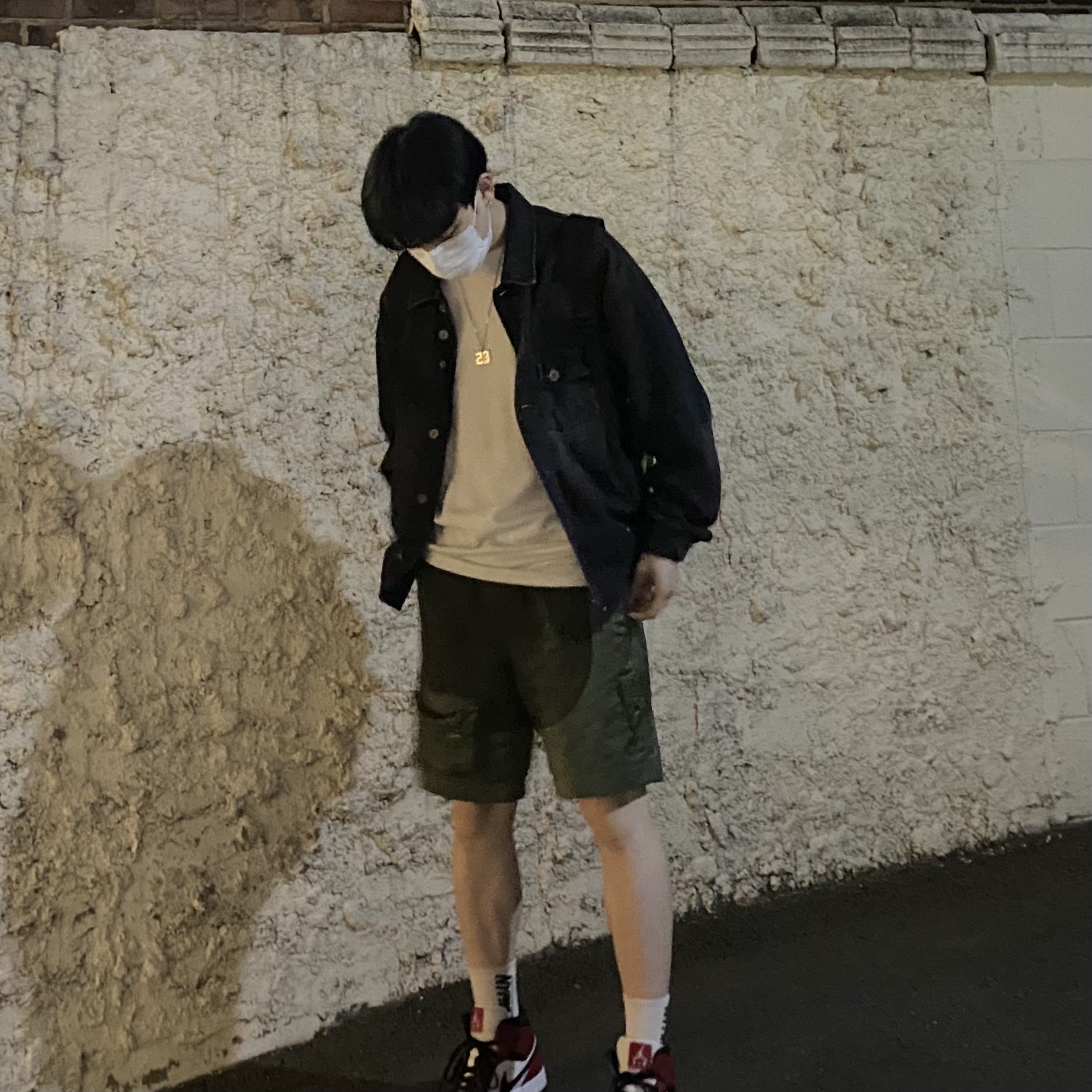 Jordan 1 Mid Chicago 2020 착용 스타일 - 1