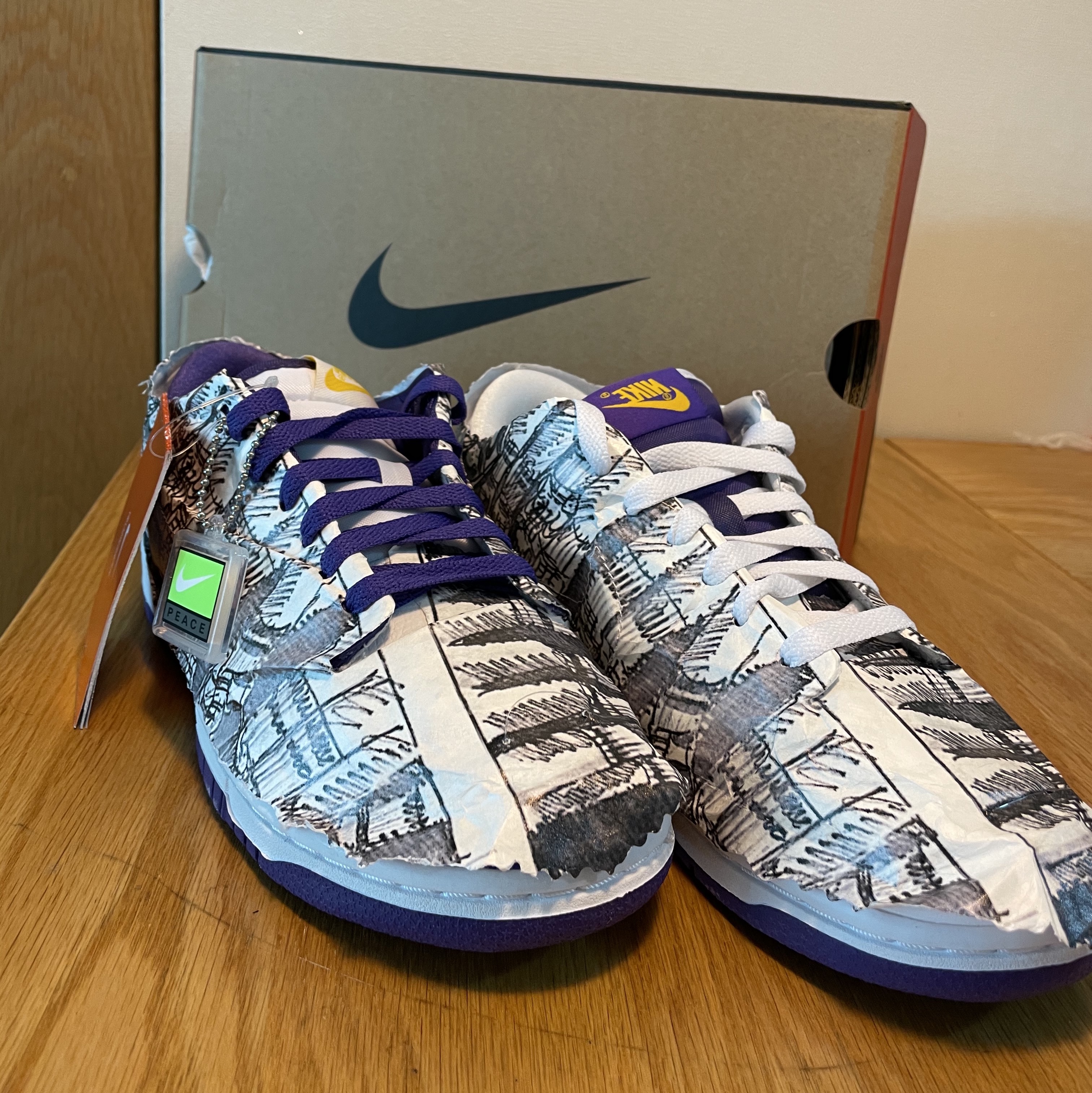 (W) Nike Dunk Low SE Flip 착용 스타일