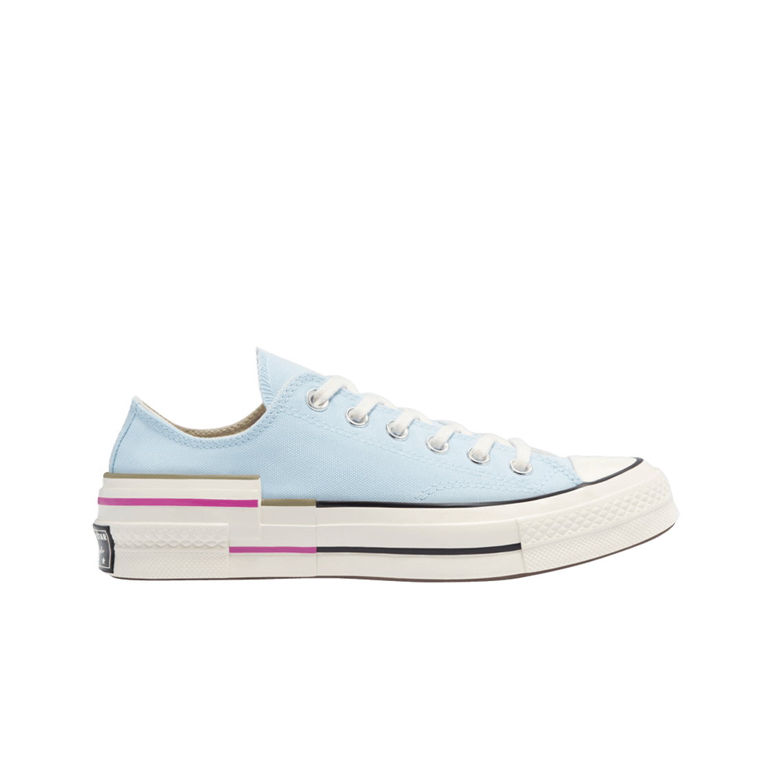 570789C (W) Converse Chuck 70 Ox Colorblock Chambray Blue