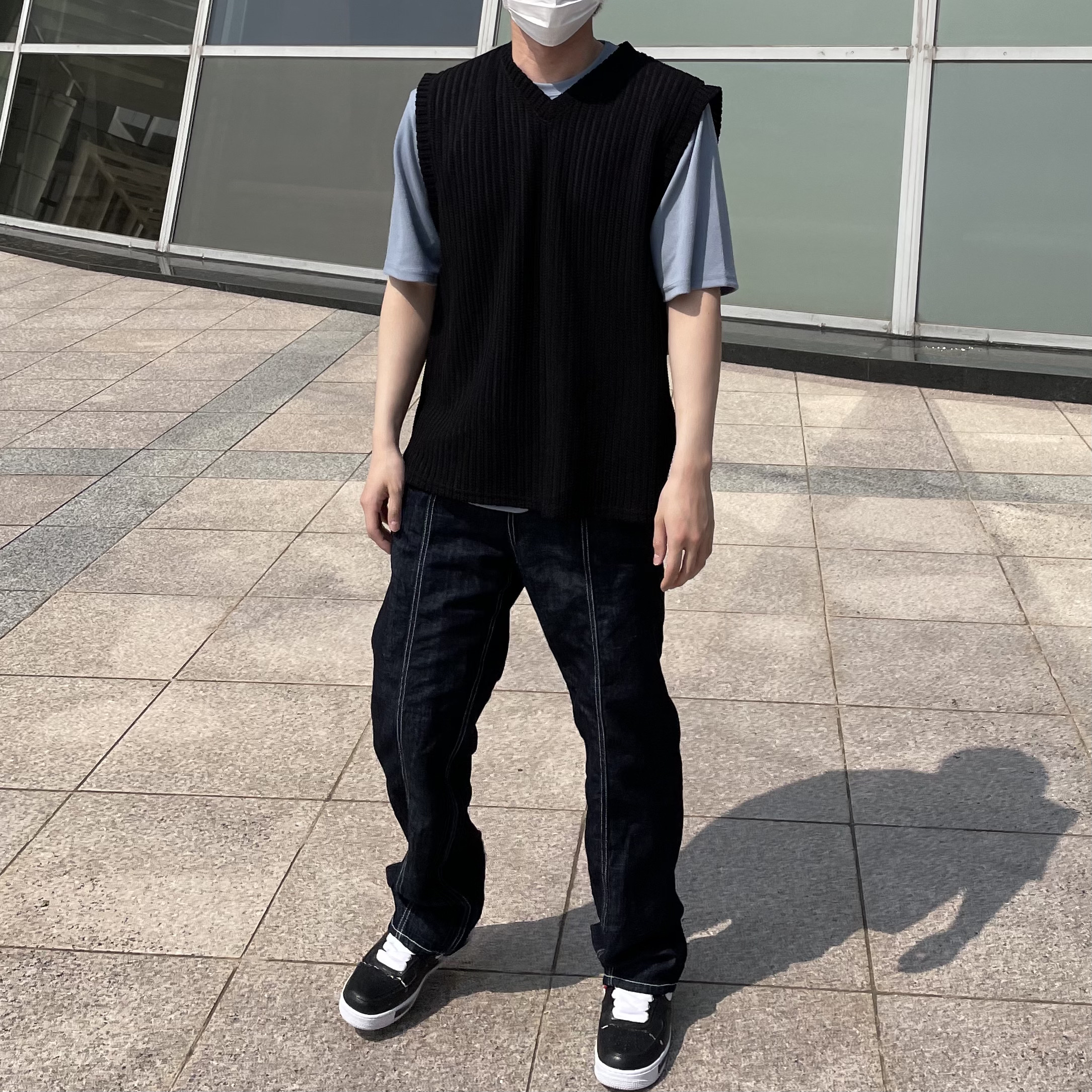 Nike x Peaceminusone Air Force 1 Low Para-Noise 착용 스타일