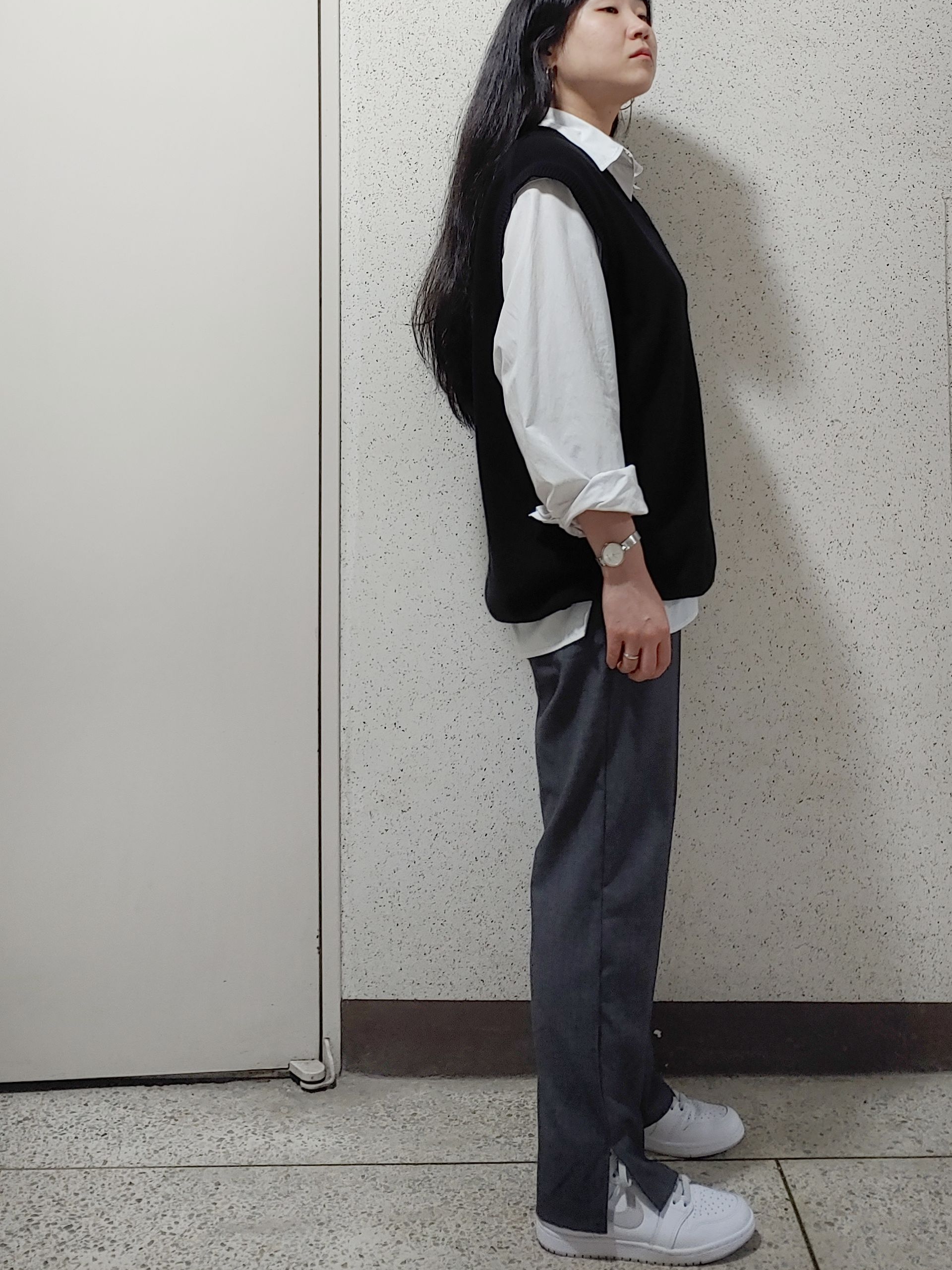 Jordan 1 High 85 Neutral Grey 착용 스타일 - 2