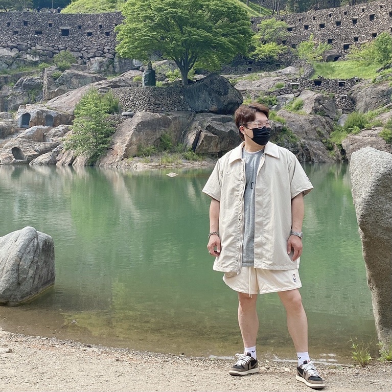 Nike x Fear of God Basketball Shorts String, Nike x Fear of God Shooting Shirt String 착용 스타일