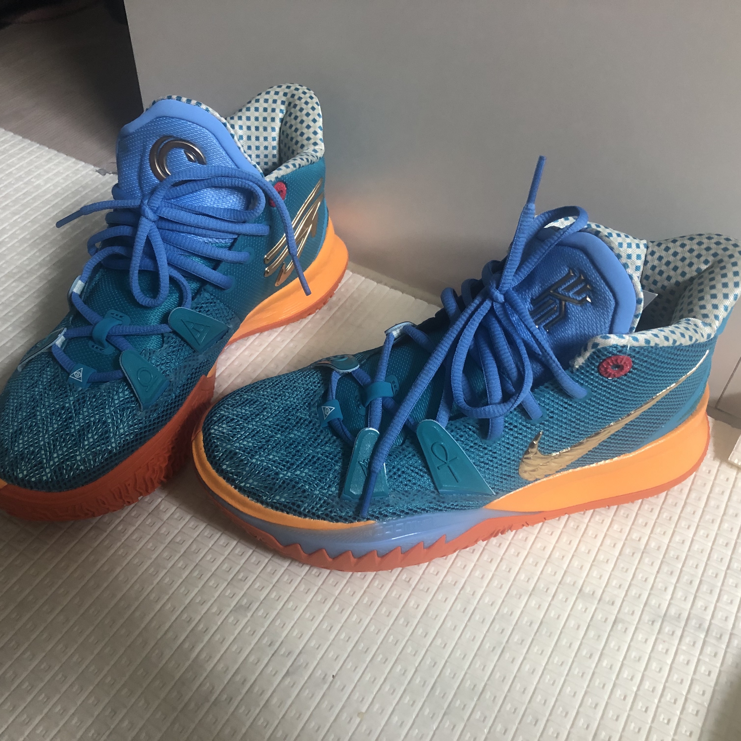 Nike x Concepts Kyrie 7 EP Horus 착용 스타일
