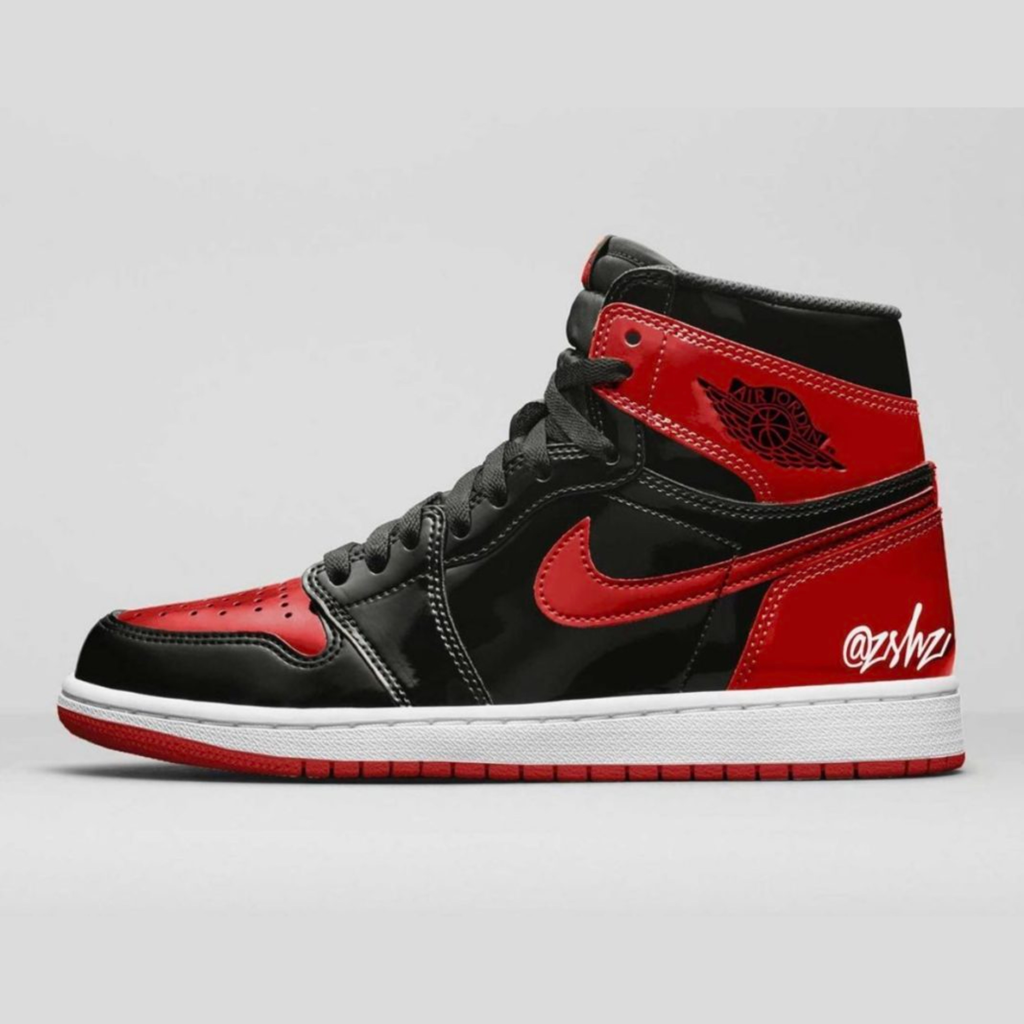 Jordan 1 Retro High OG Bred 2013, Jordan 1 Retro High OG Bred Banned 2016 착용 스타일 - 2
