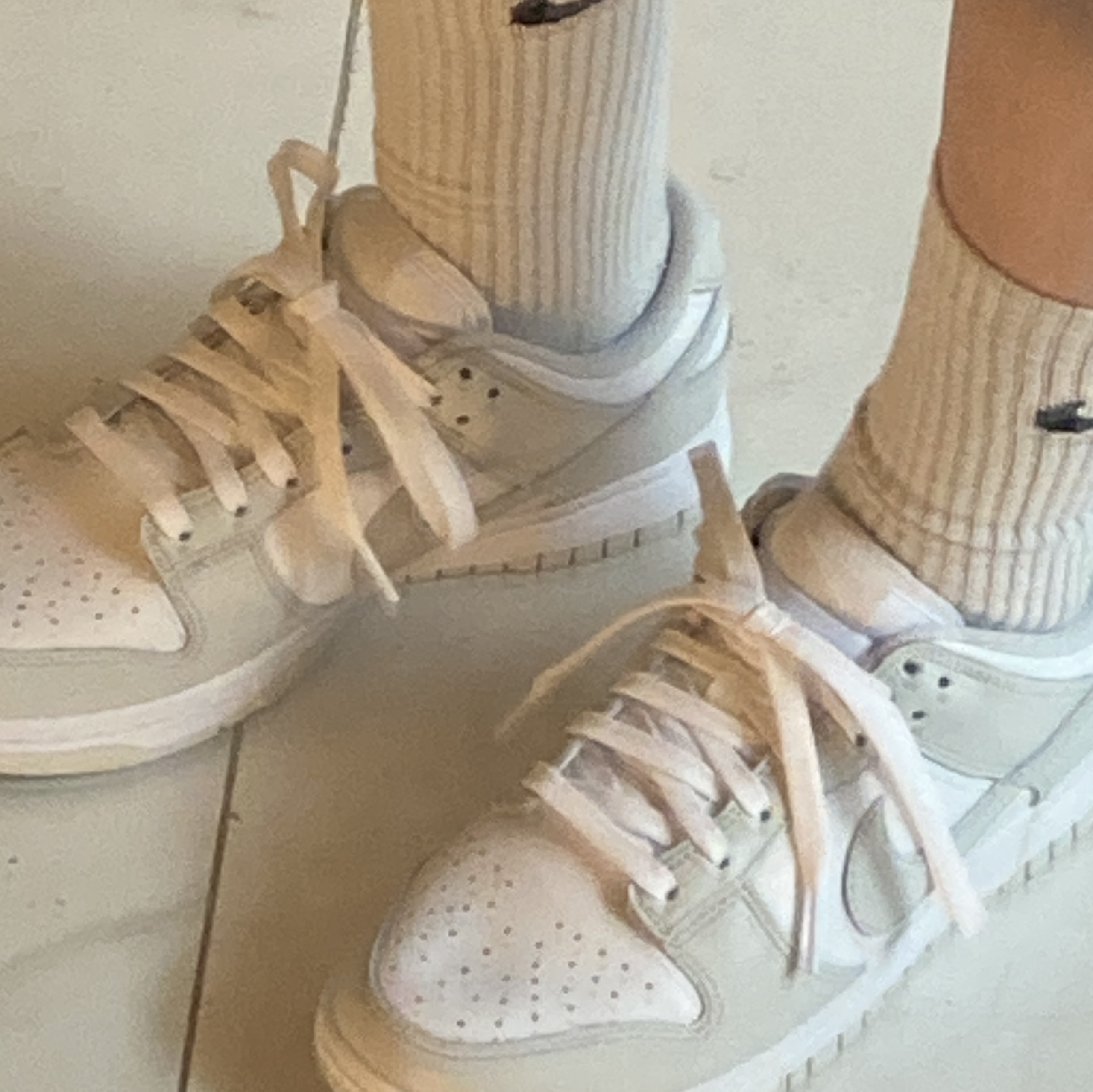 (W) Nike Dunk Low Photon Dust 착용 스타일 - 2