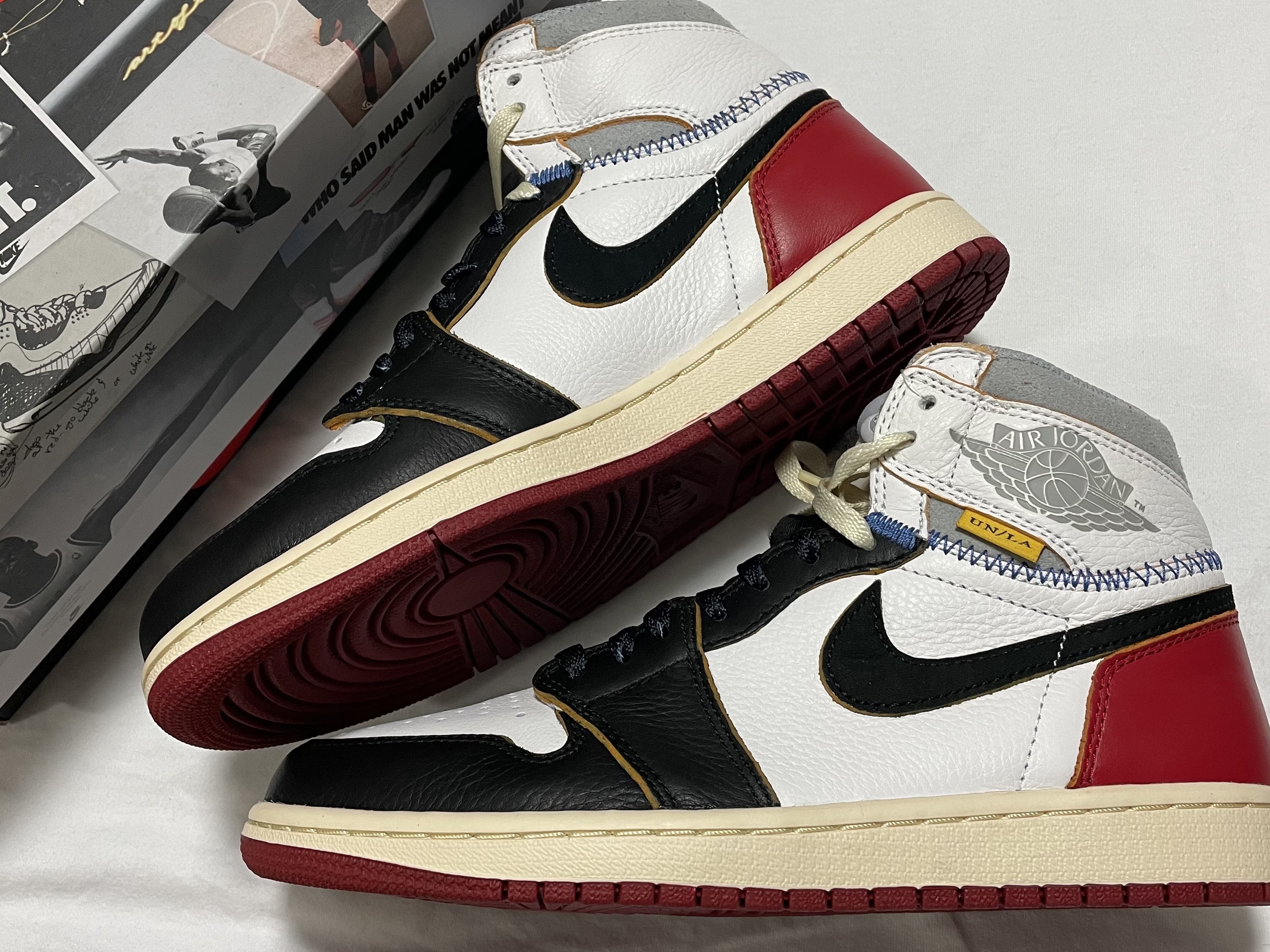 Jordan 1 x Union Retro High Black Toe 착용 스타일