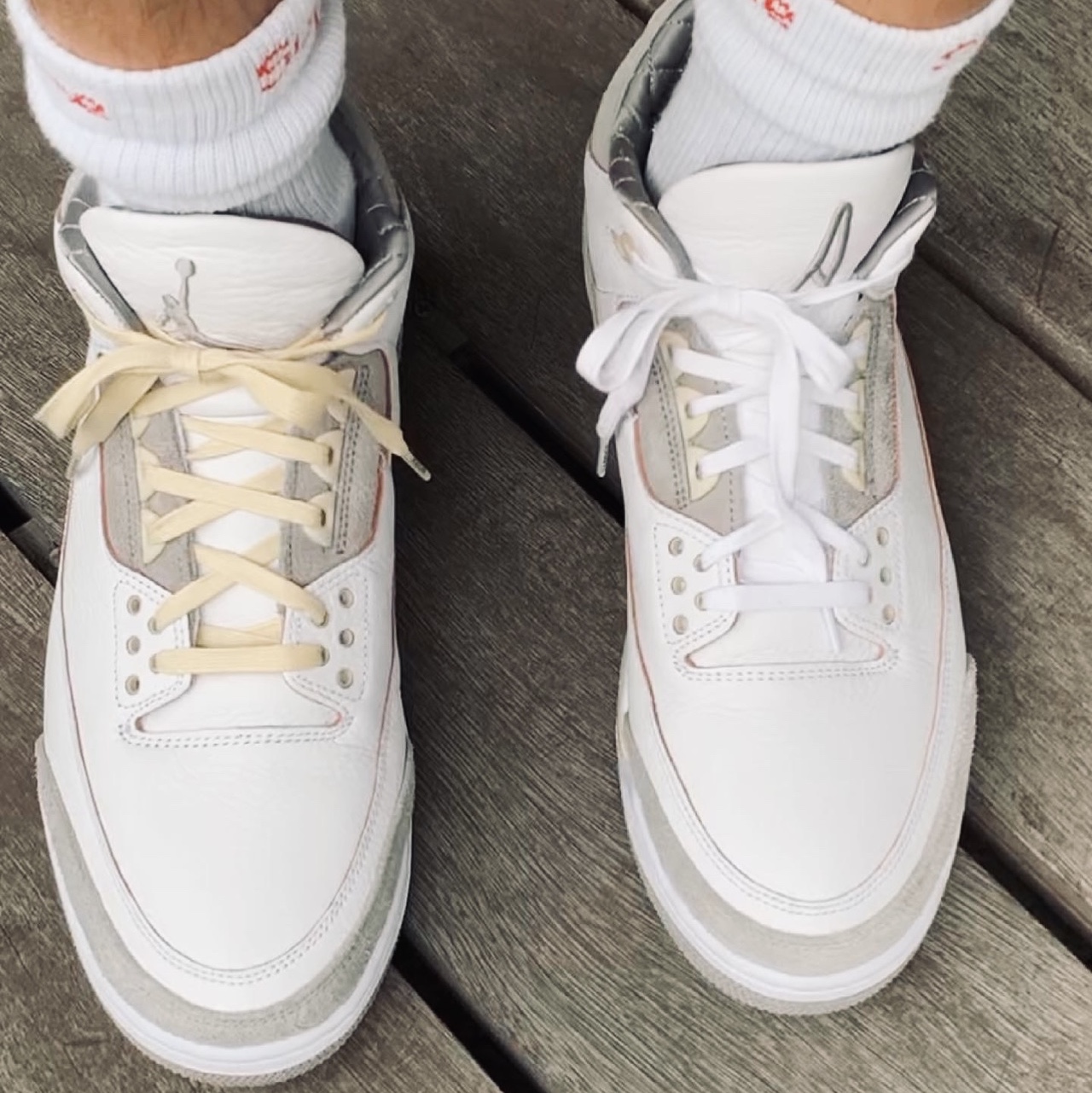 (W) Jordan 3 x A Ma Maniere Retro SP 착용 스타일 - 3