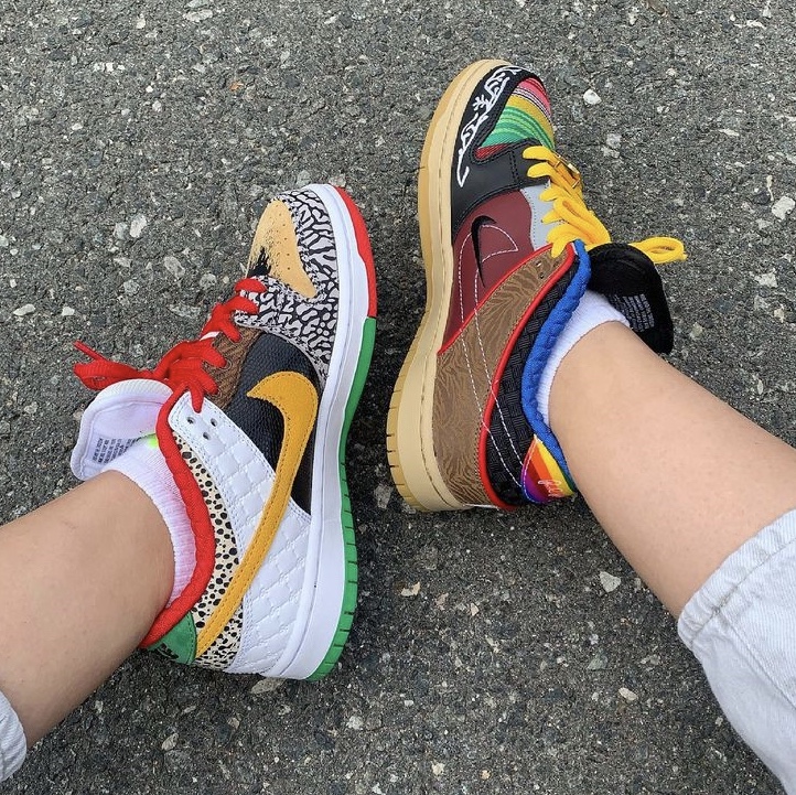 Nike SB Dunk Low What The Paul 착용 스타일